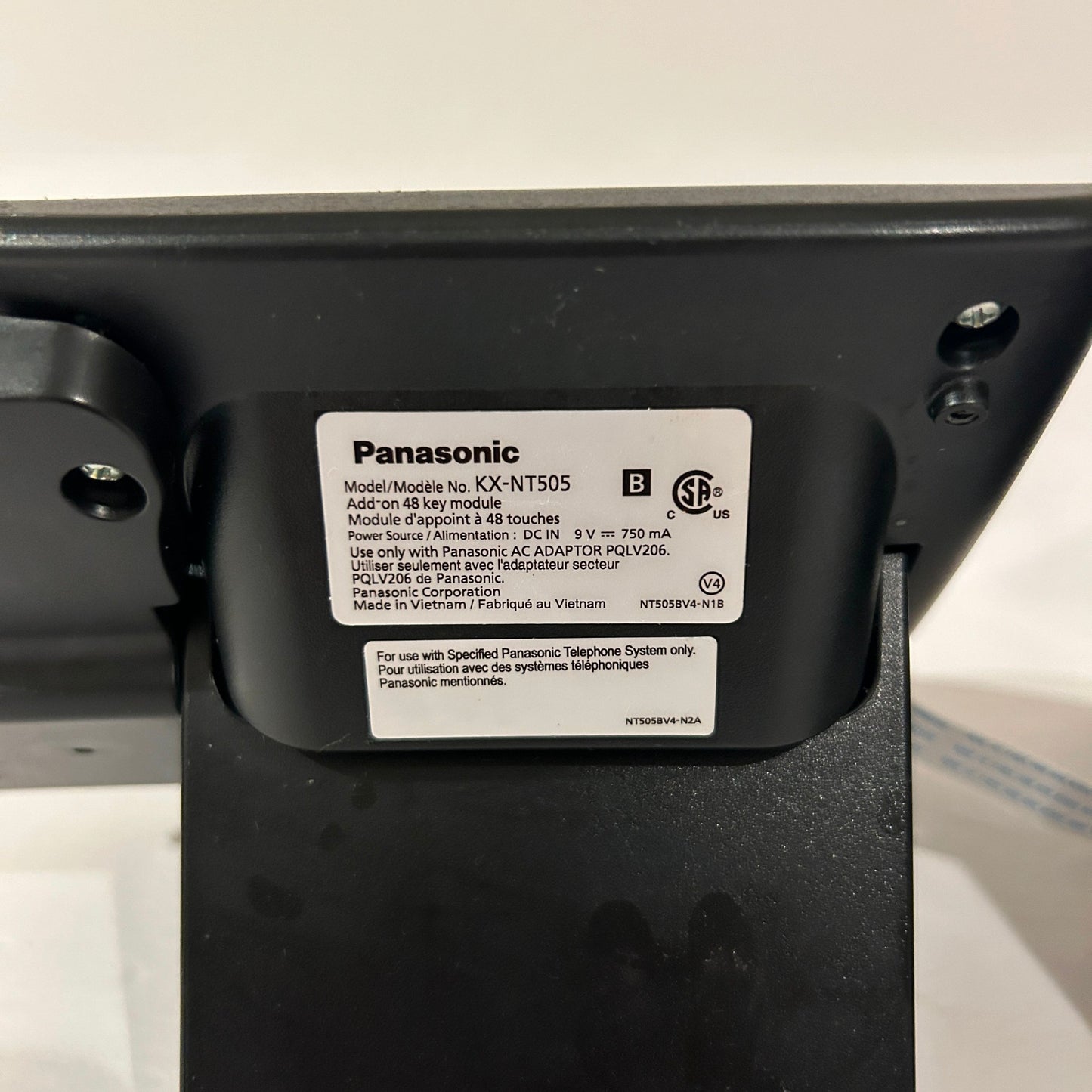 Lot of 2 - Panasonic Direct Station Selection DDS Expansion Console - KX-NT505