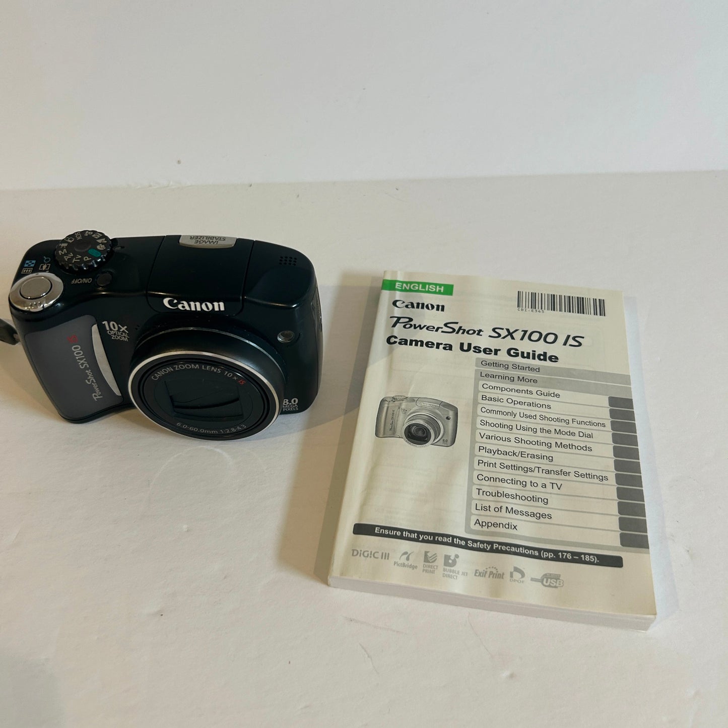Canon PowerShot 8.0 MegaPixel SX1000 IS Digital Camera - PC1256