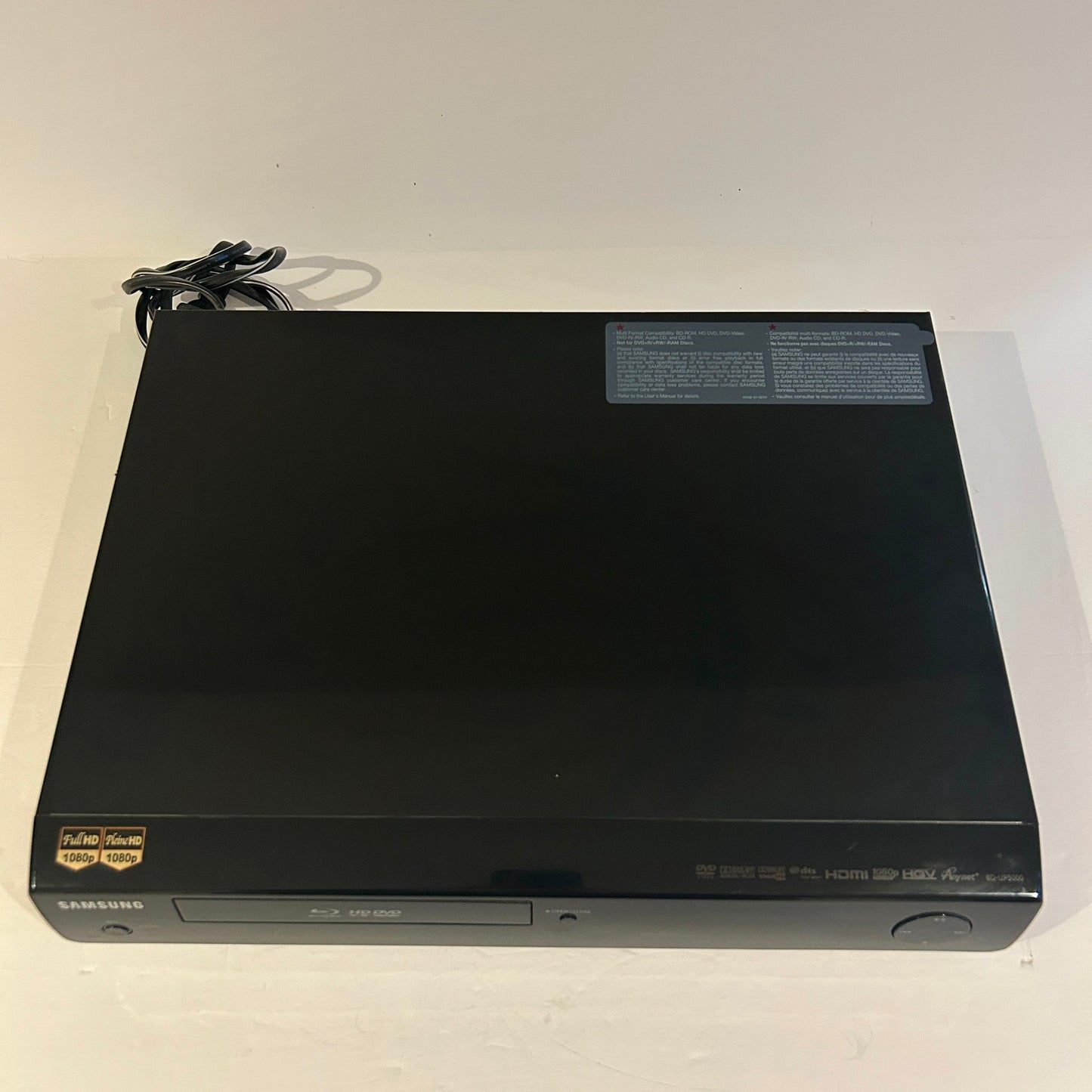 Samsung BD-UP5000 Duo HD Blu-ray / HD DVD HD Player - BD-UP5000