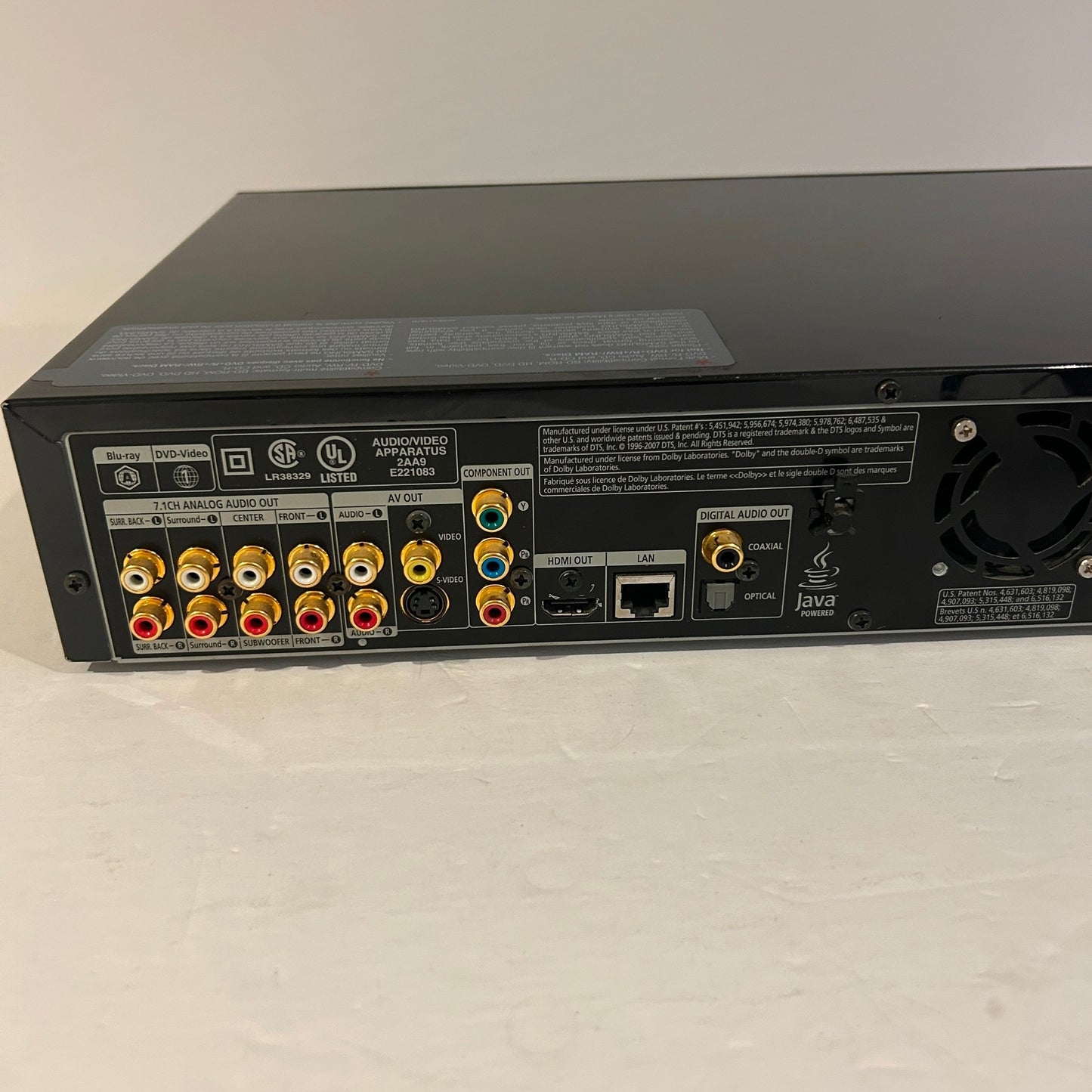 Samsung BD-UP5000 Duo HD Blu-ray / HD DVD HD Player - BD-UP5000