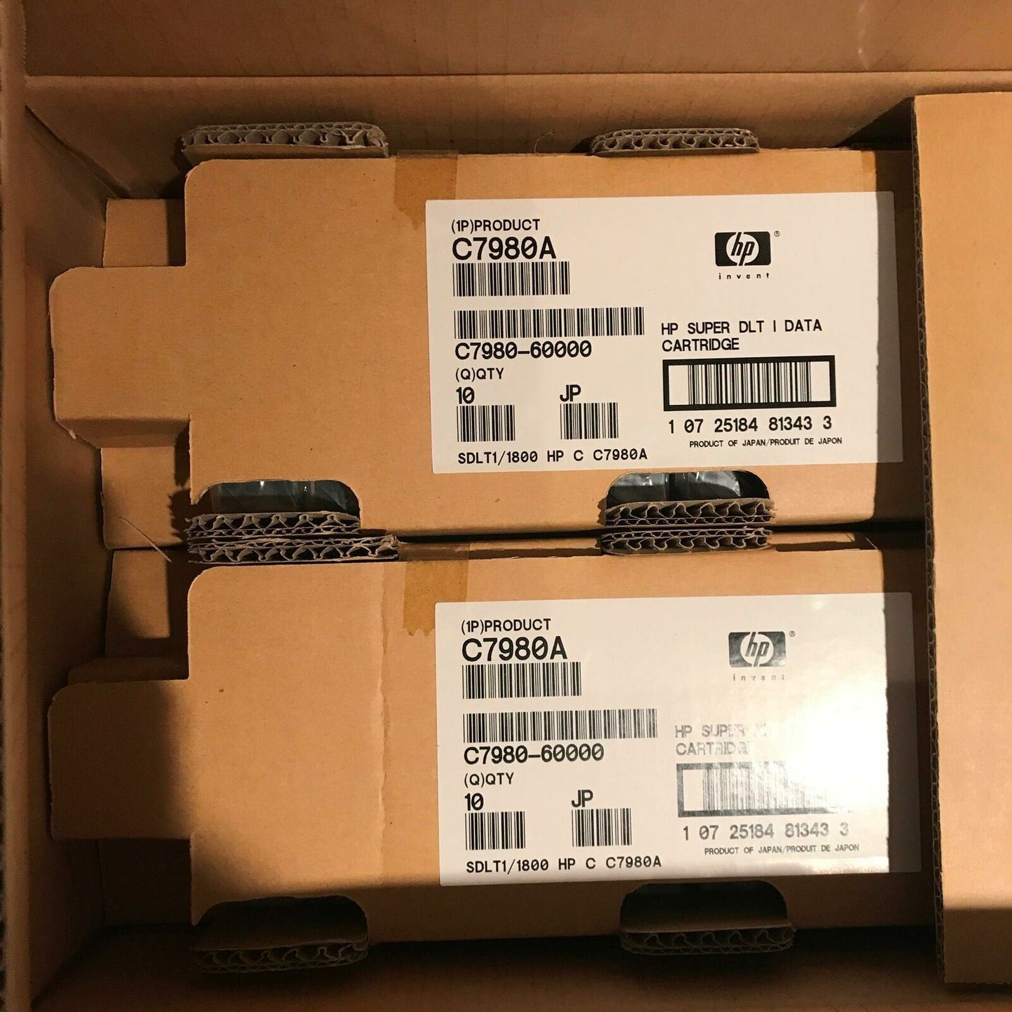 Box of 20 - HP Super 320GB DLT Tape Data Cartridges - C7980A