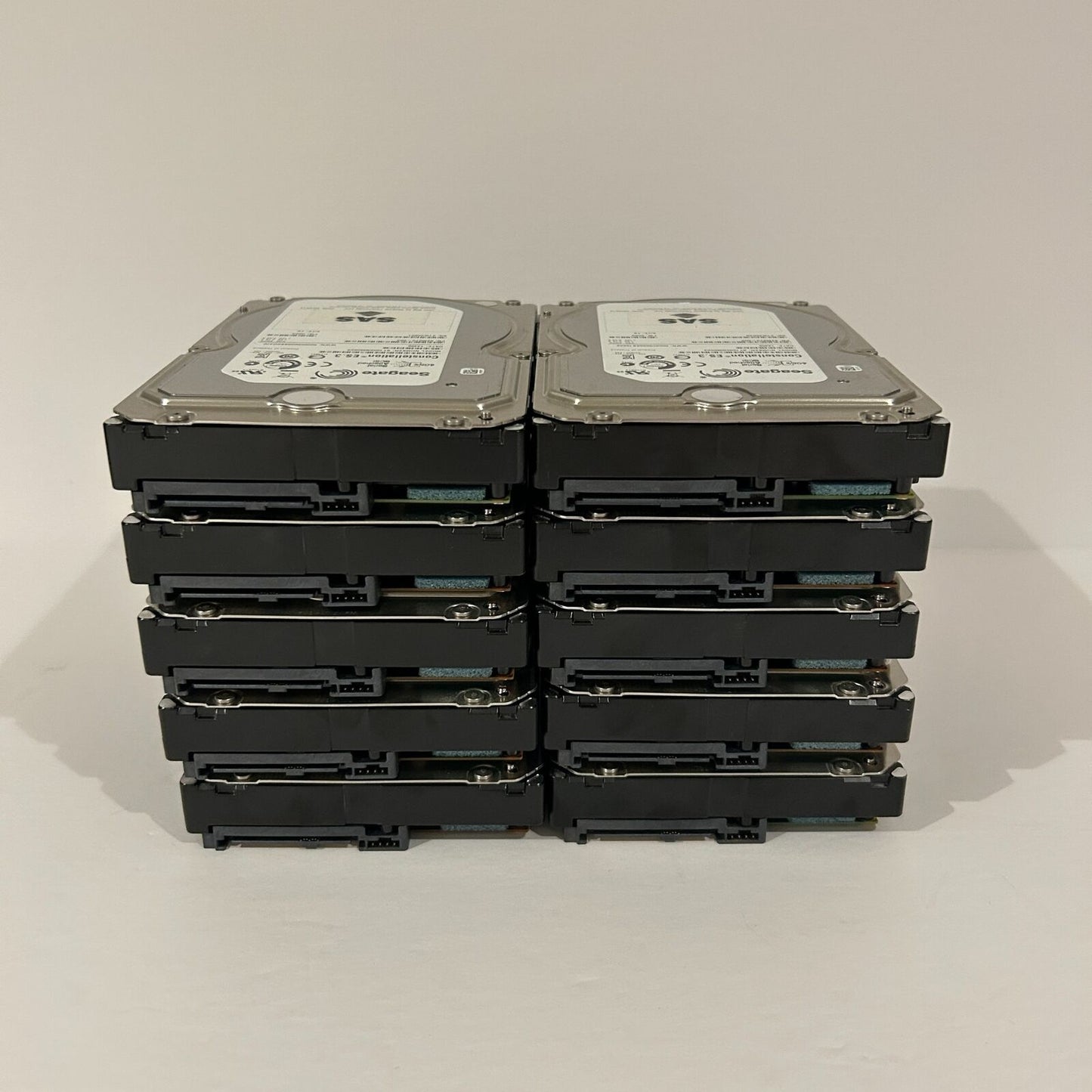 Lot of 10 - Seagate Constellation ES.3 1 TB 3.5" 7.2K 6Gbs SAS Drive