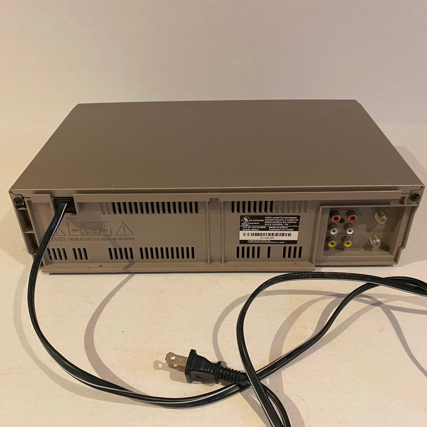 JVC AccuSearch 4 Head Hi-Fi Stereo VCR