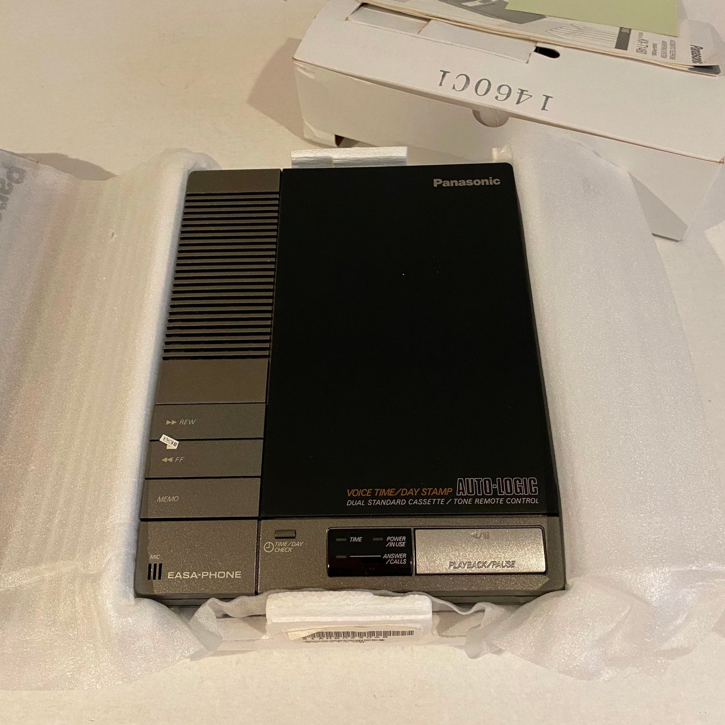 Panasonic Easa-Phone Auto Logic Analog Answering Machine - KX-T1460