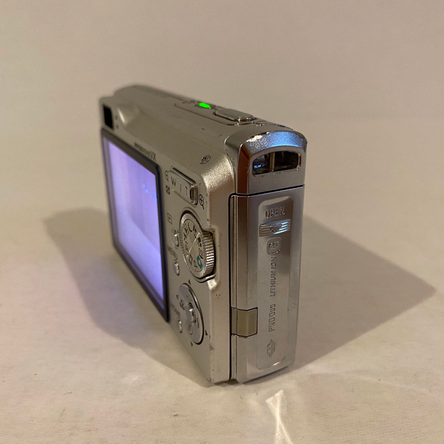Silver Sony Cyber-shot 8.1 MP Digital Camera - DSC-W90