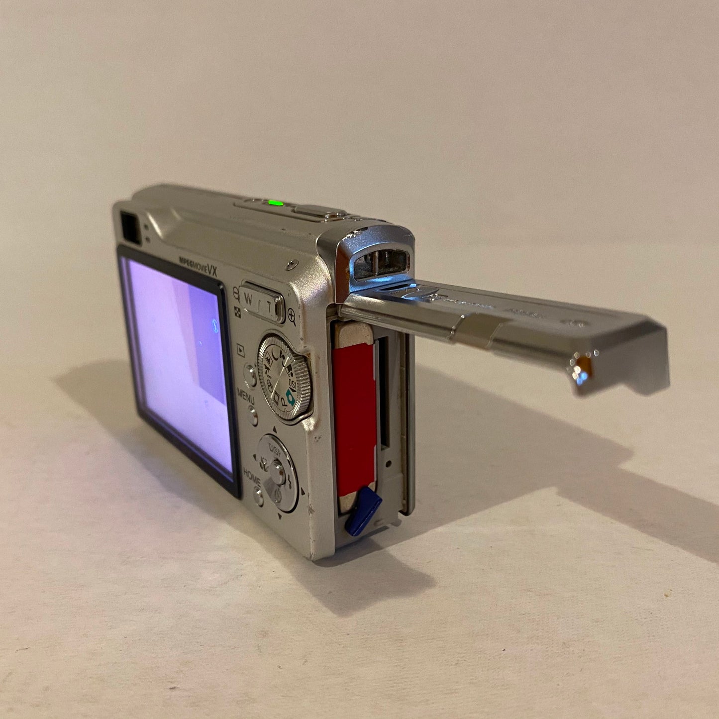 Silver Sony Cyber-shot 8.1 MP Digital Camera - DSC-W90