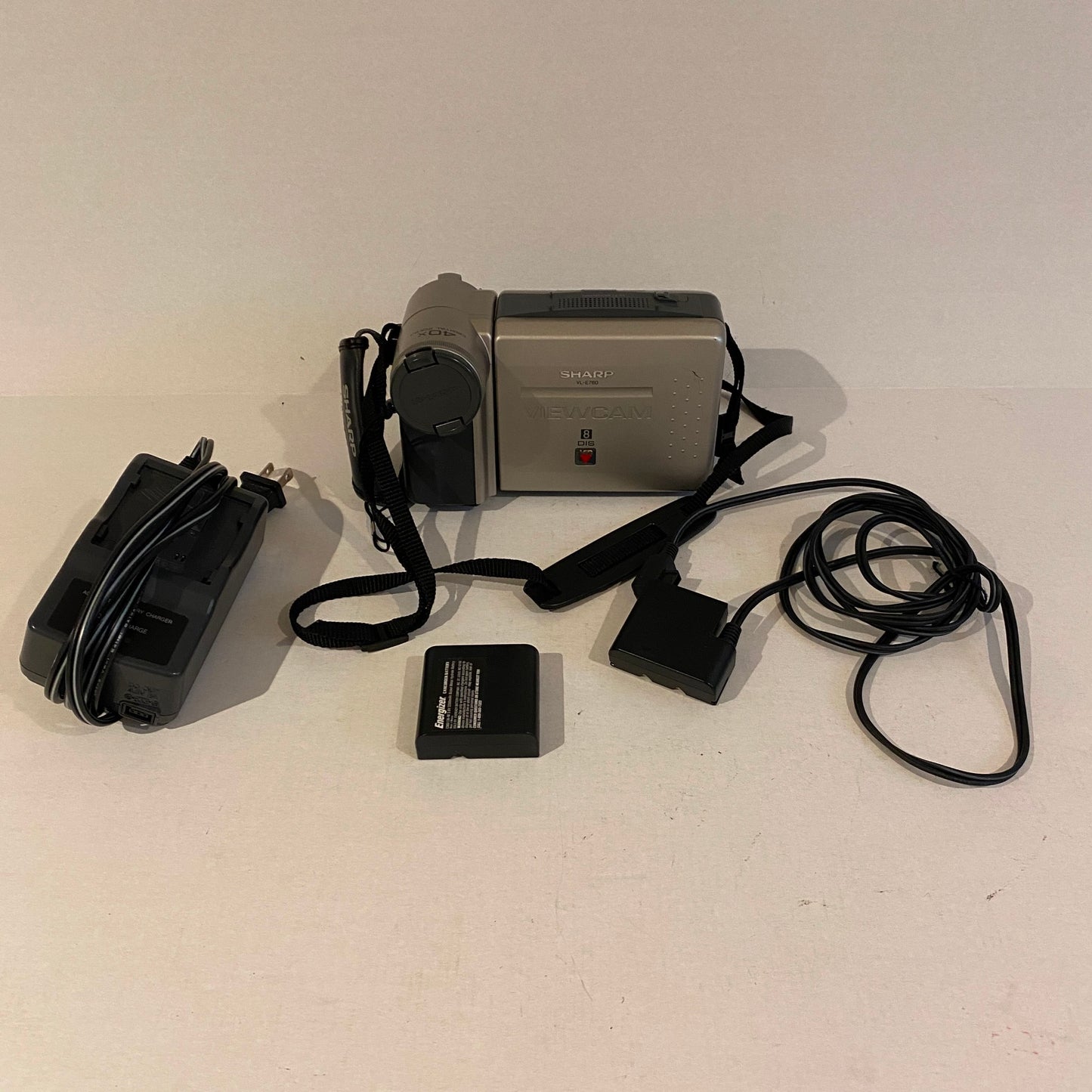 Sharp ViewCam LCD 8mm Analog Camcorder - VL-E760U
