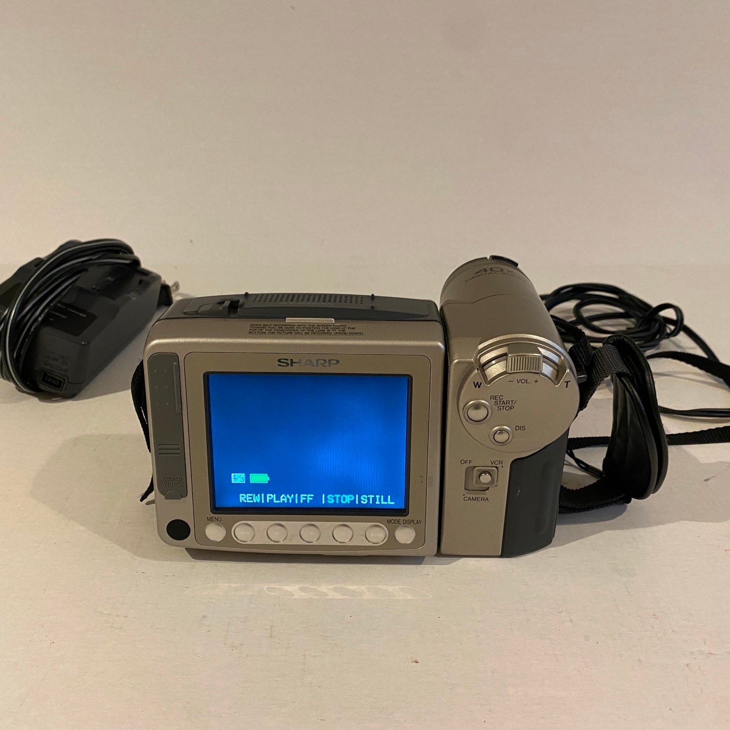 Sharp ViewCam LCD 8mm Analog Camcorder - VL-E760U