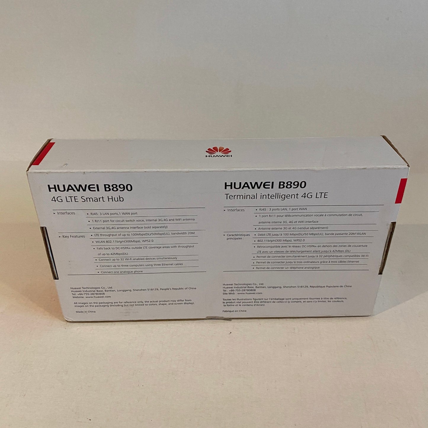 New Open Box - Telus Huawei LTE 4G Smart Hub - B890
