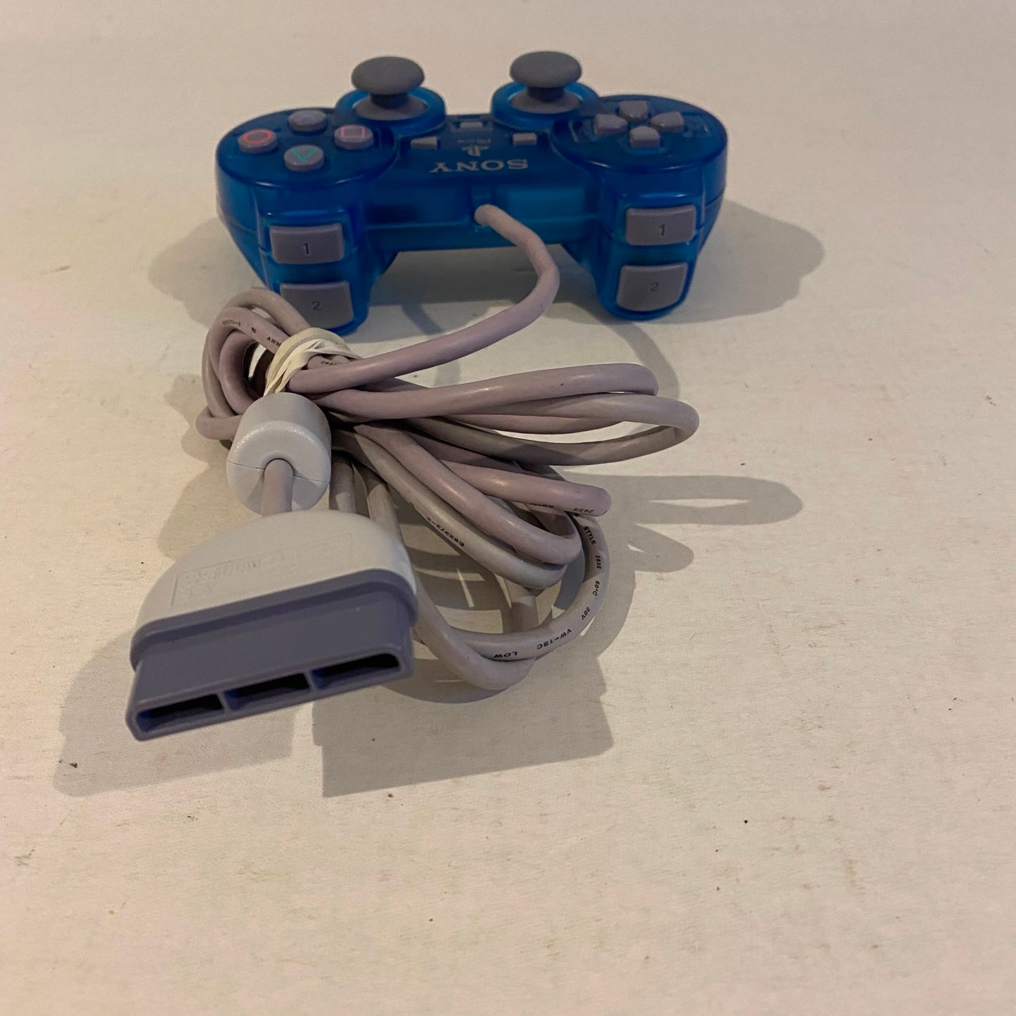Blue Sony Playstation PS1 Analog Controller