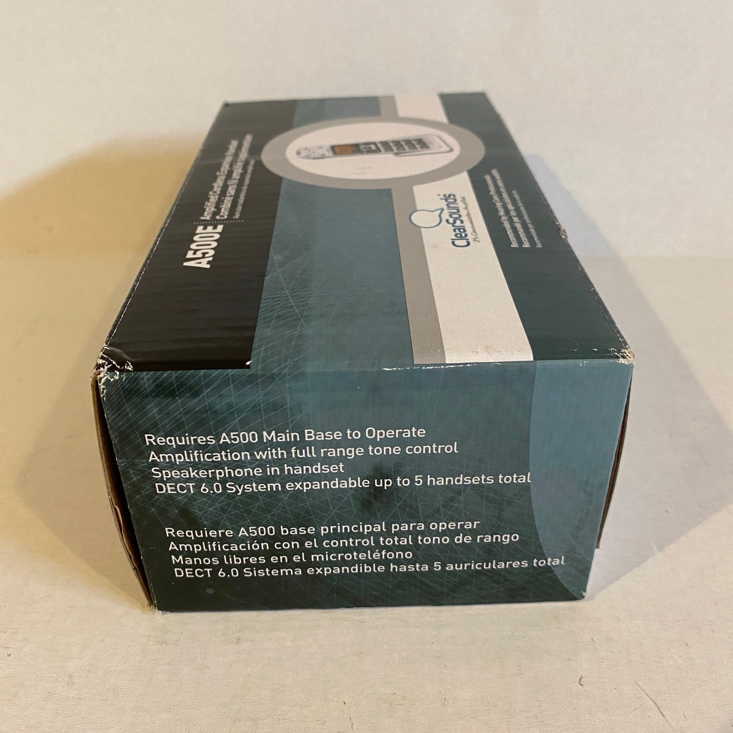 ClearSounds A500E Expandable Cordless Handset for A500