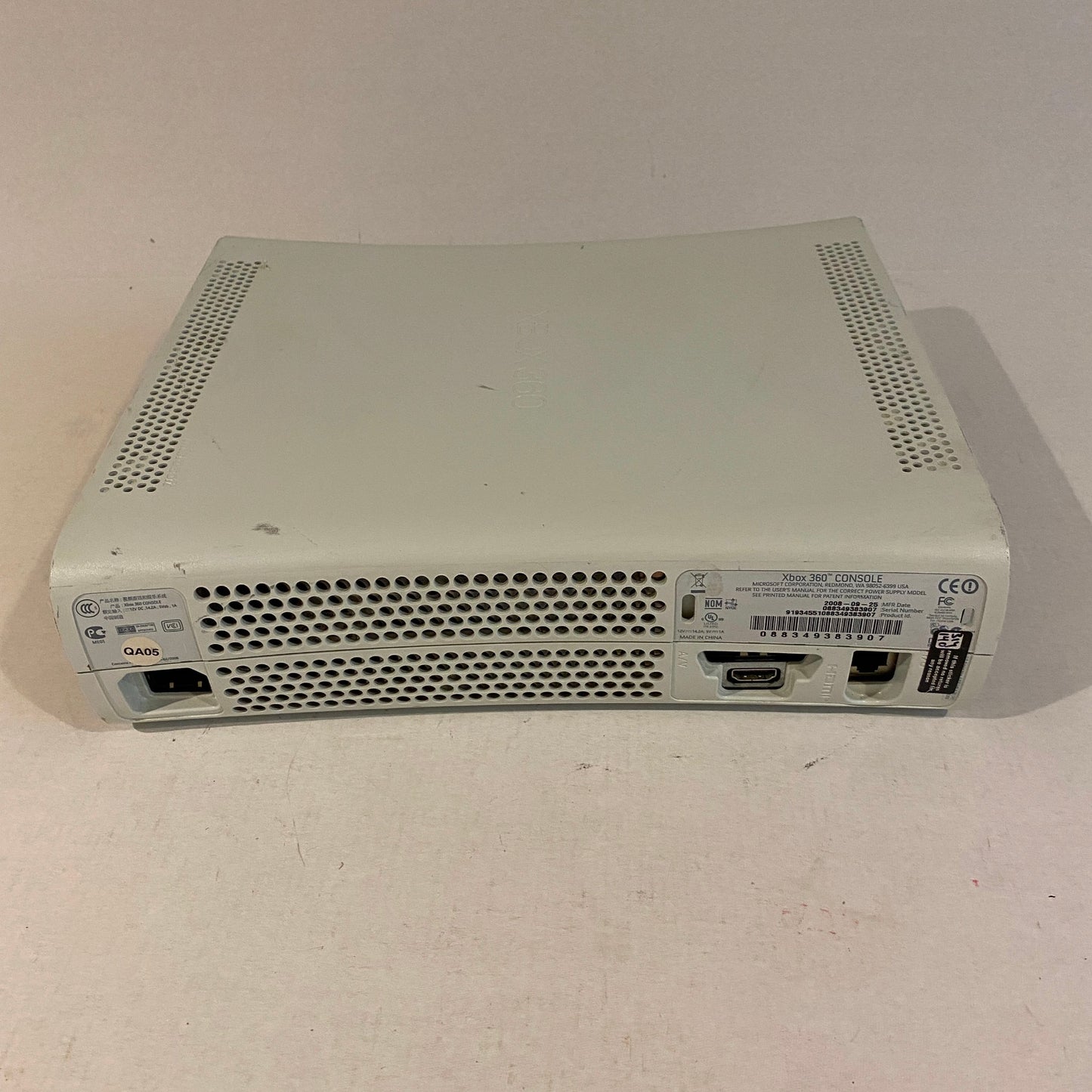 White Xbox 360 Console