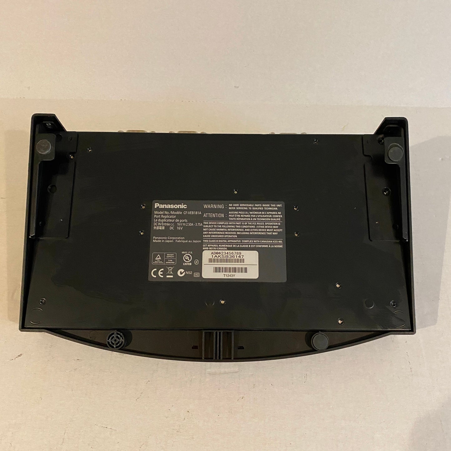 Panasonic Toughbook CF-18 CF-19 Port Replicator - CF-VEB181