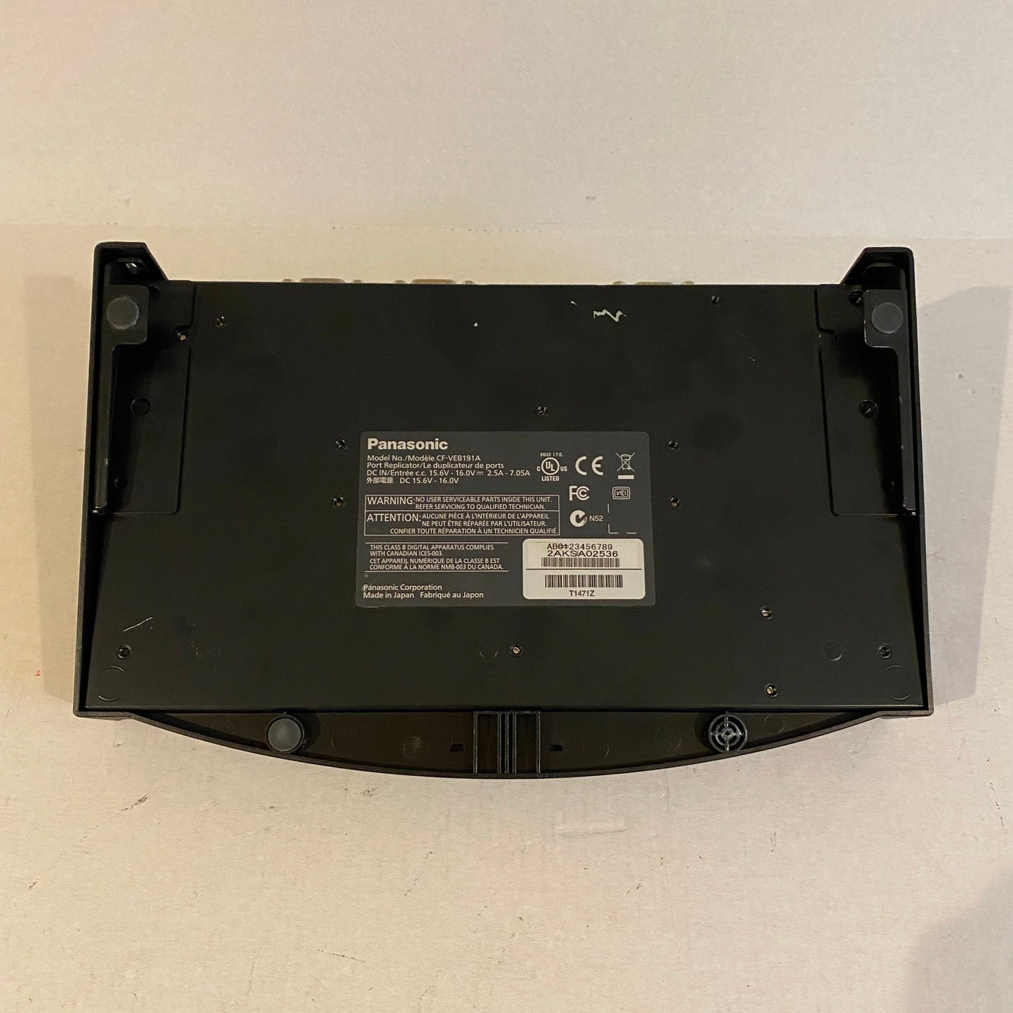 Panasonic Toughbook CF-19 Port Replicator - CF-VEB191