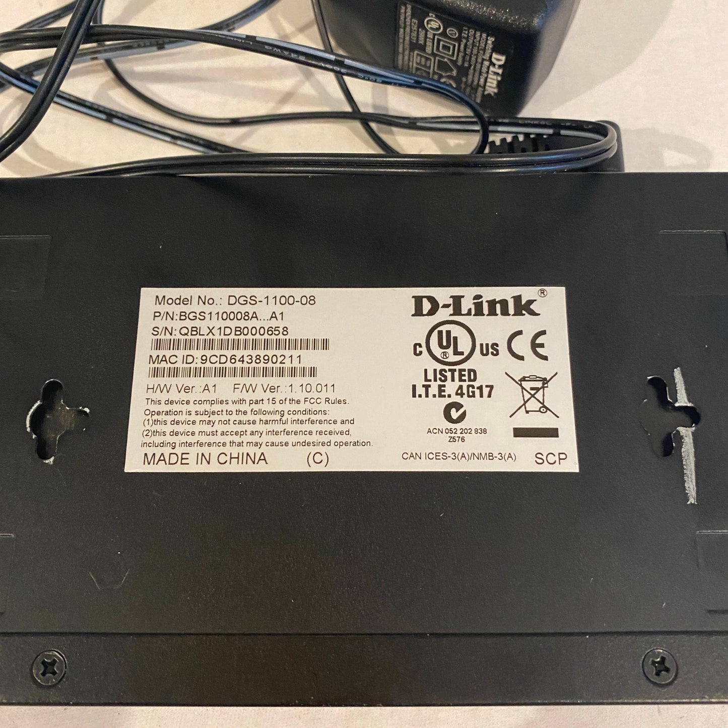 D-Link 8-Port Gigabit Smart Managed Switch - DGS-1100-08
