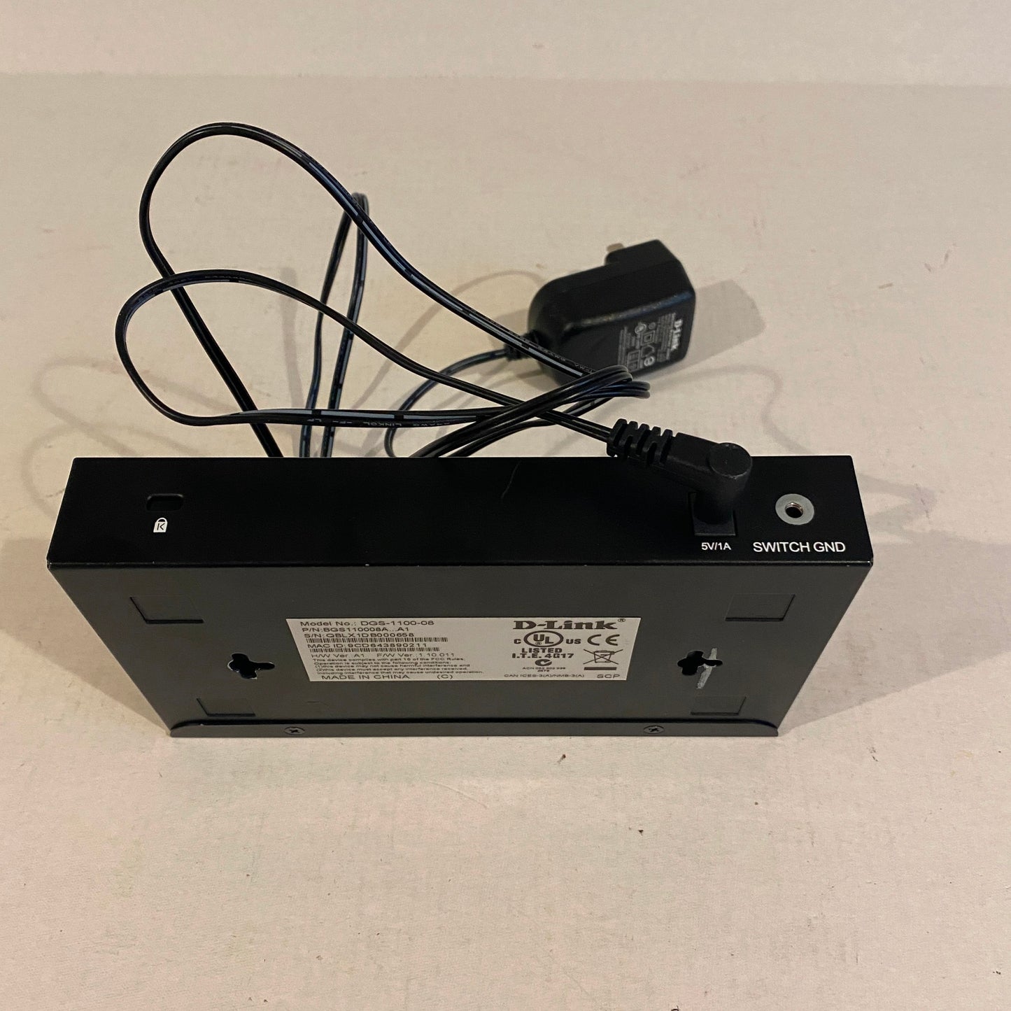 D-Link 8-Port Gigabit Smart Managed Switch - DGS-1100-08