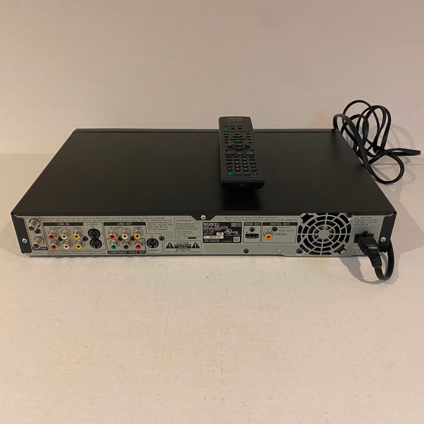 Sony HDMI 160 GB DVD Recorder - RDR-HX750