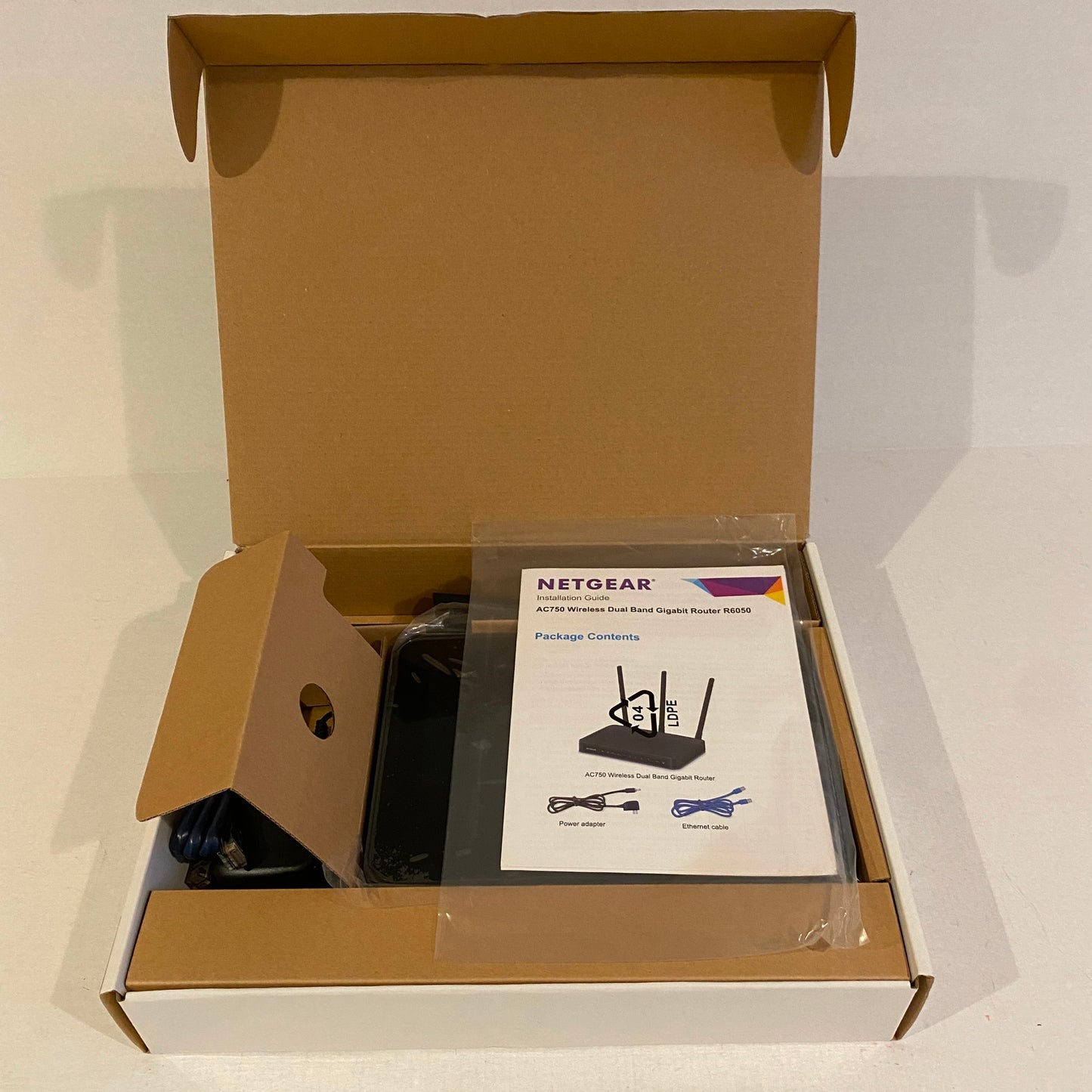 Netgear AC750 WiFi 802.11ac Dual Band Gigabit Router - R5060-100PAS