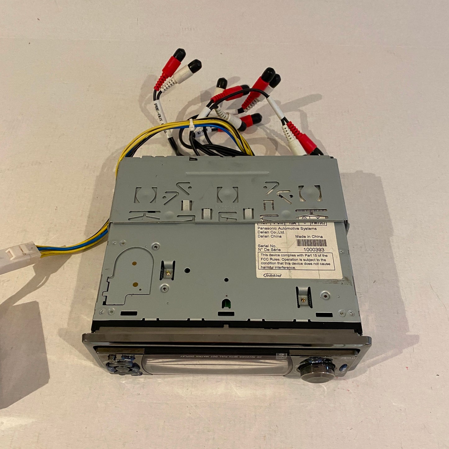 For parts or repair - Panasonic Car CD Player Stereo - CQ-C9800U