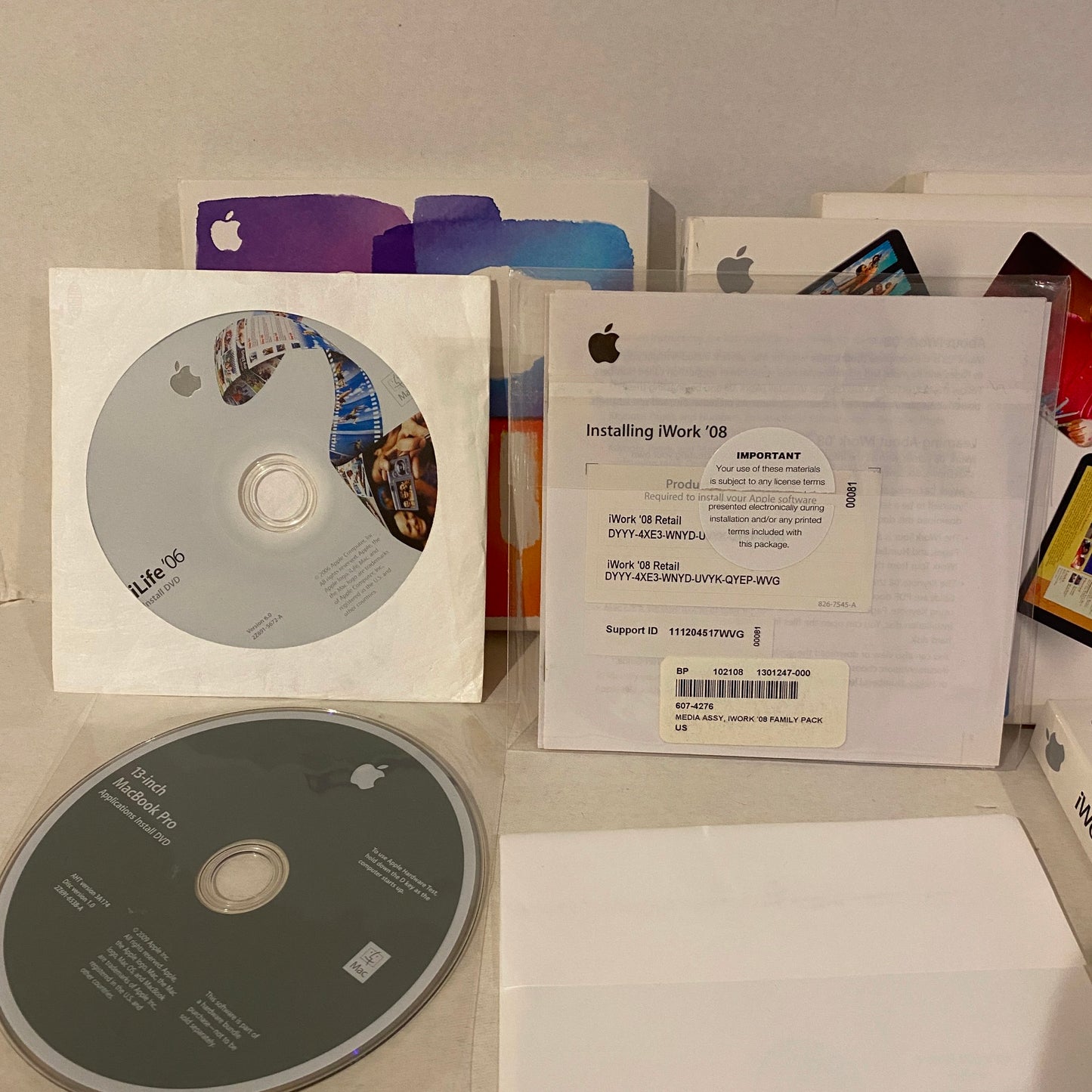 Vintage Apple Mac Disc Lot