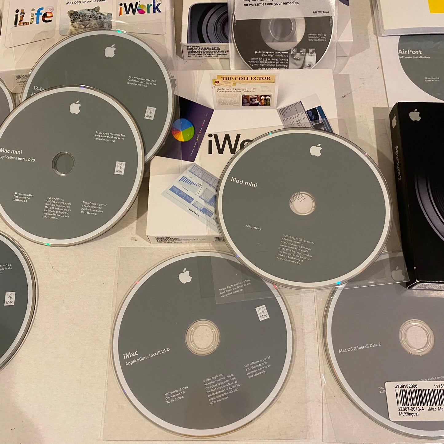 Vintage Apple Mac Disc Lot