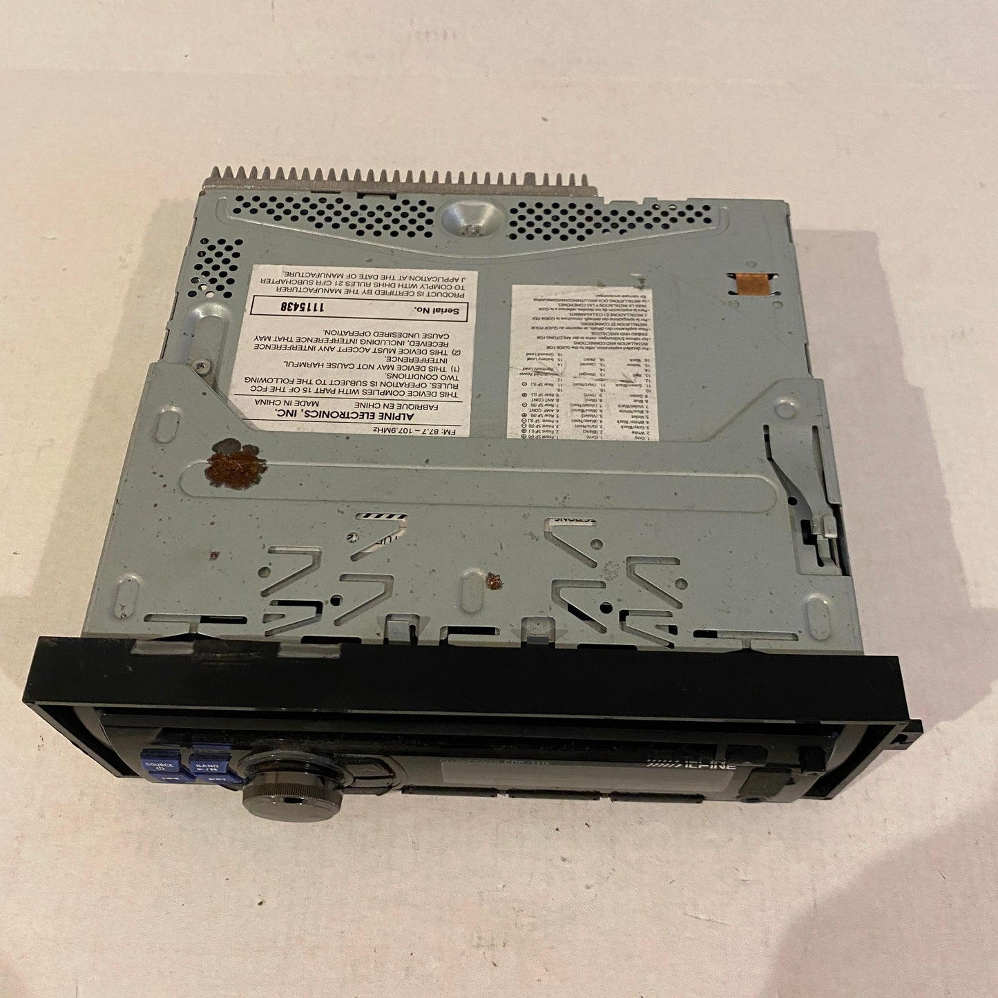 Alpine Car Stereo CD Player - CDE-110