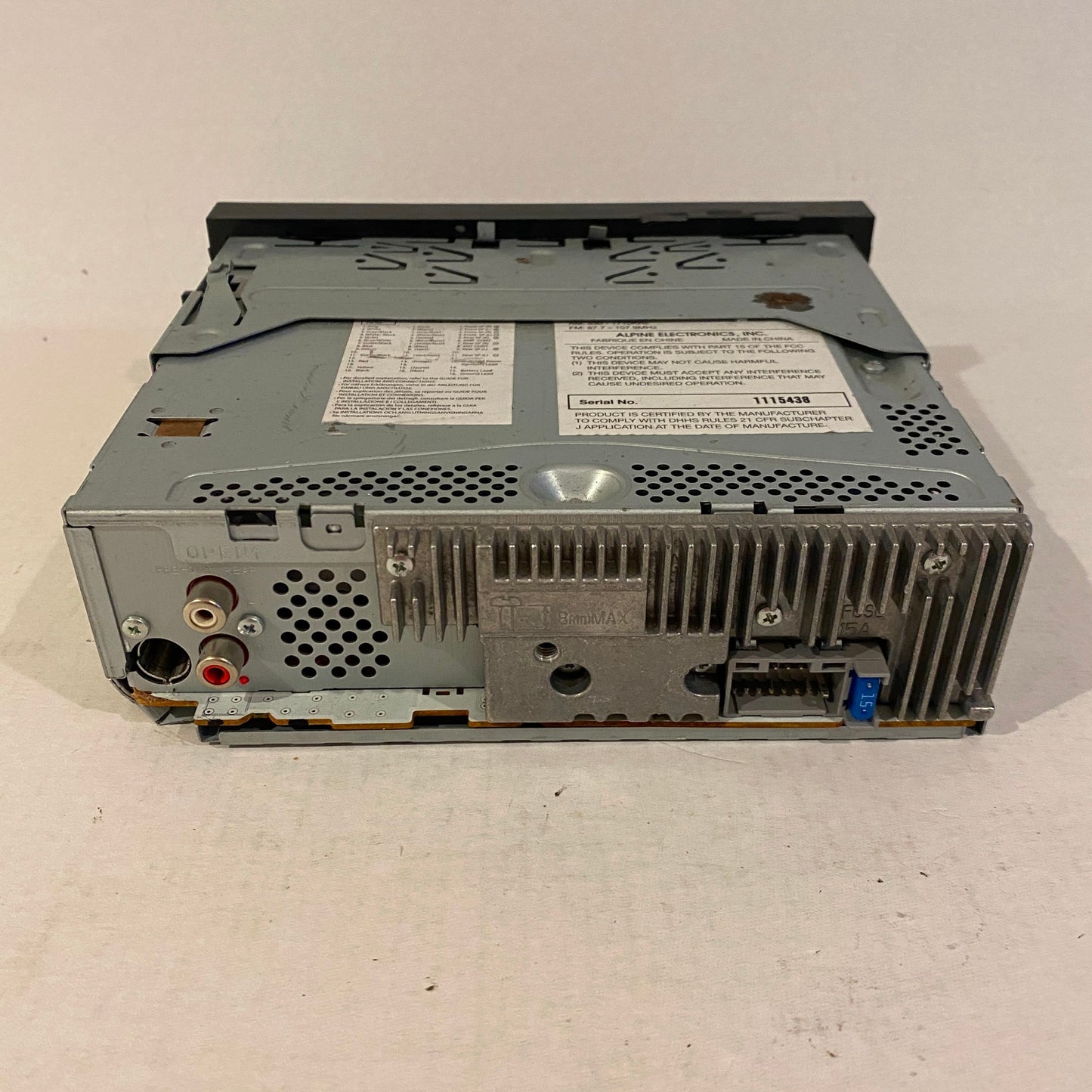 Alpine Car Stereo CD Player - CDE-110