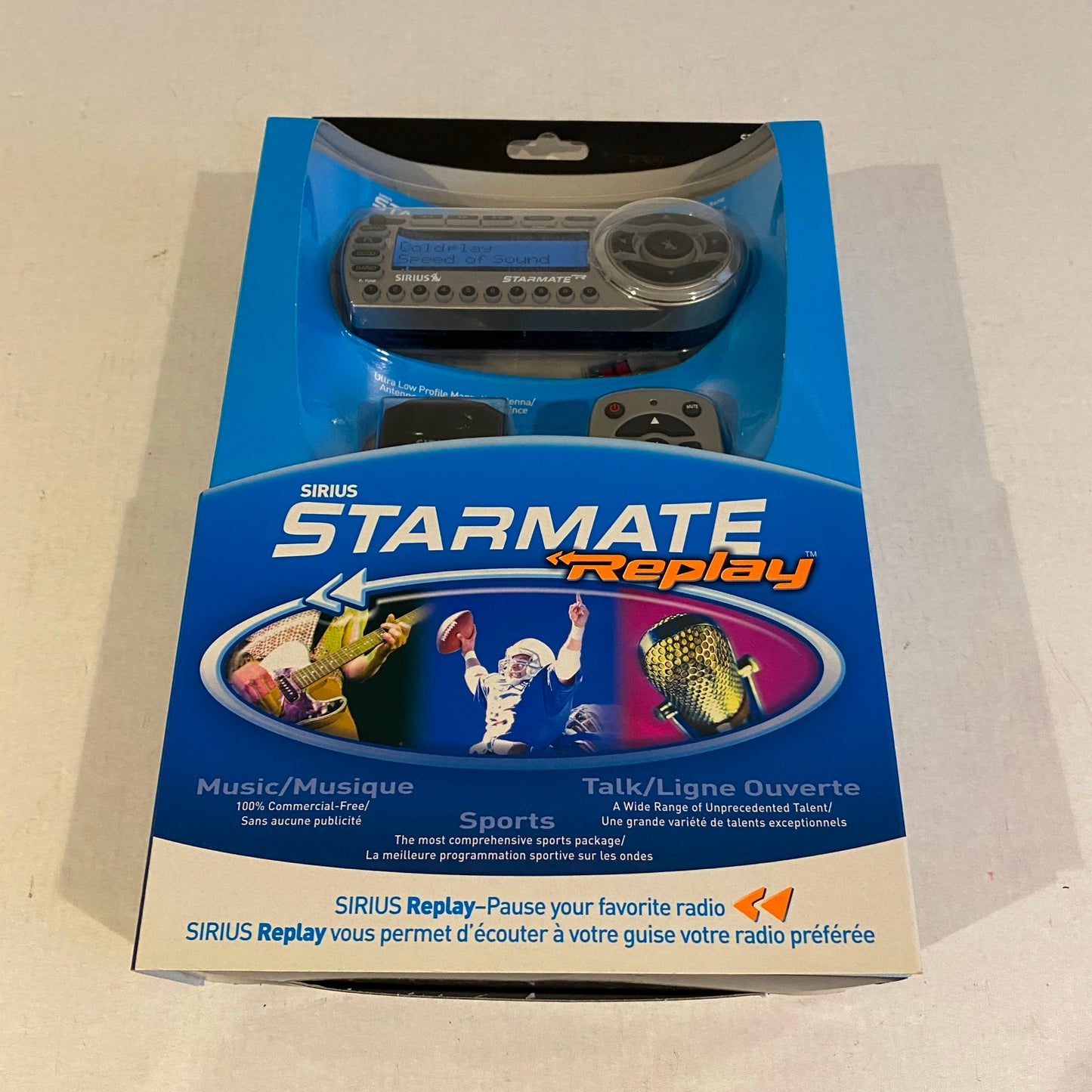 New Vintage Sirius Satellite Radio Starmate Replay - ST2