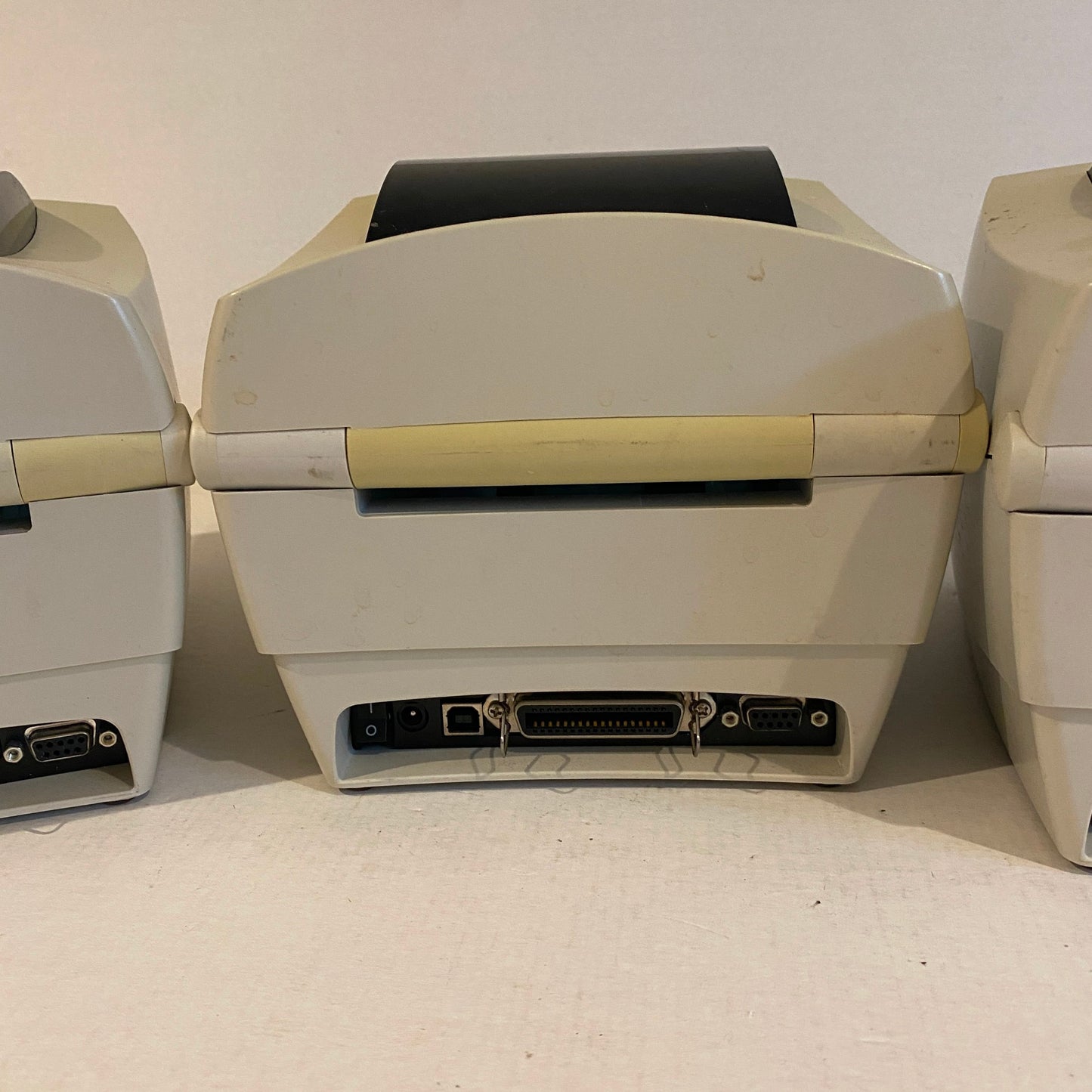 For Parts - Lot of 3 Zebra USB Parallel Thermal Label Printers - TLP-2844Z