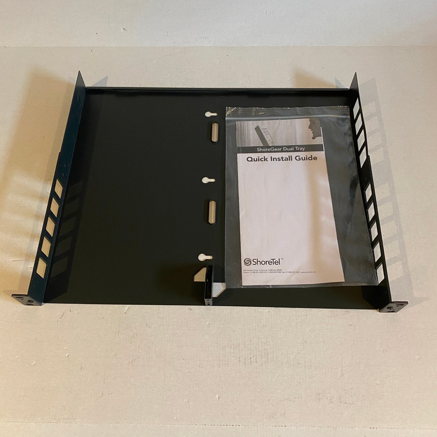 ShoreTel Dual Rack Mount Tray - 340-1052-07