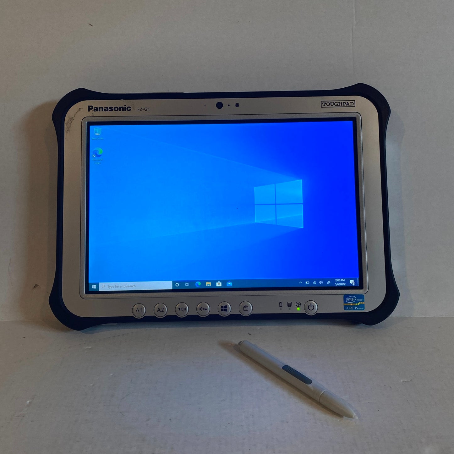 Panasonic ToughPad Tablet Computer i5-3437U @1.90Ghz 120 GB HDD 4GB RAM - FZ-G1