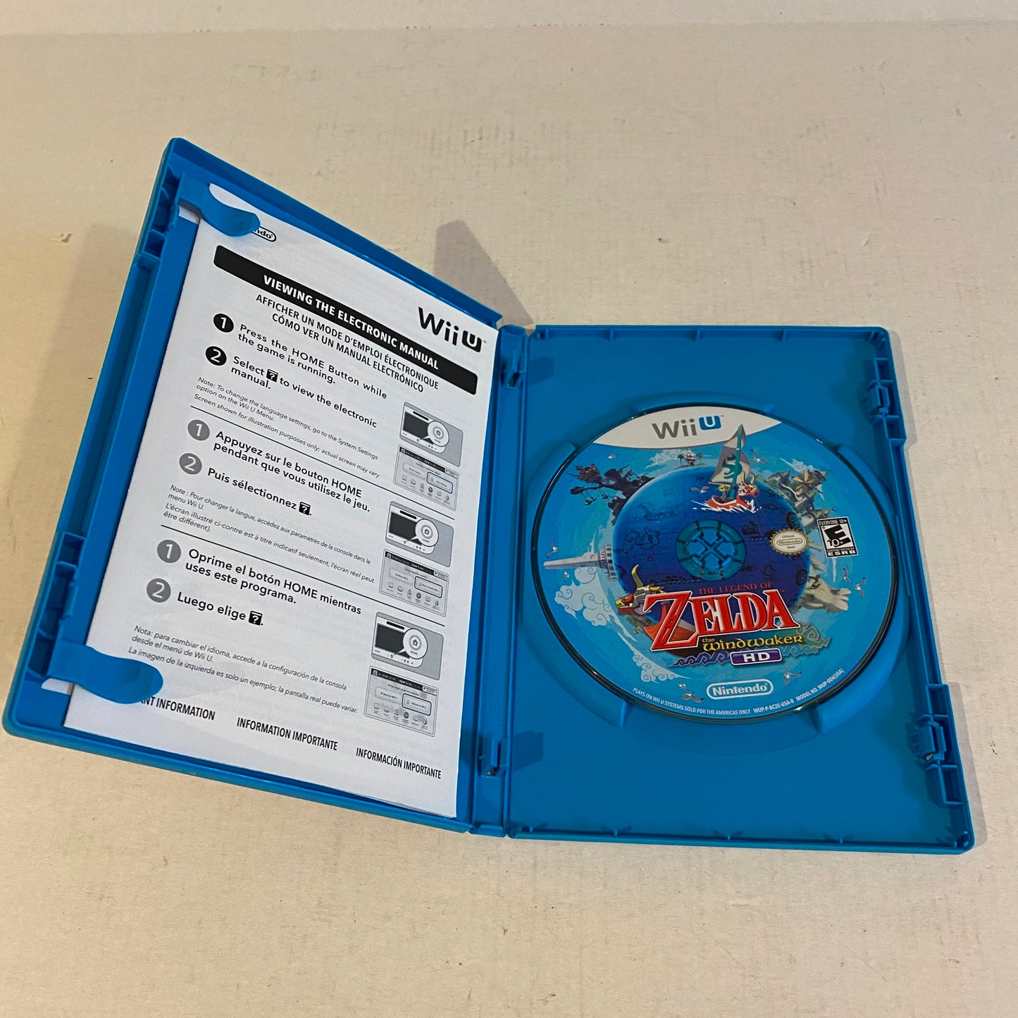 The Legend of Zelda The WindWaker for Nintendo WiiU