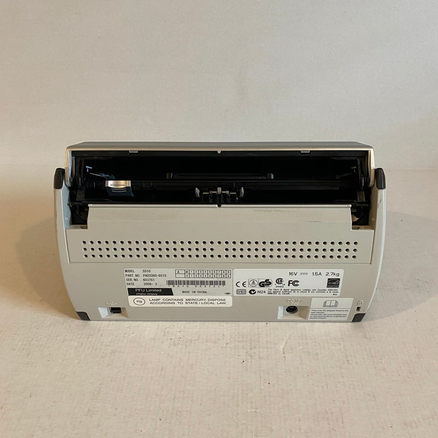 Fujitsu ScanSnap S510 Sheet-Fed Scanner