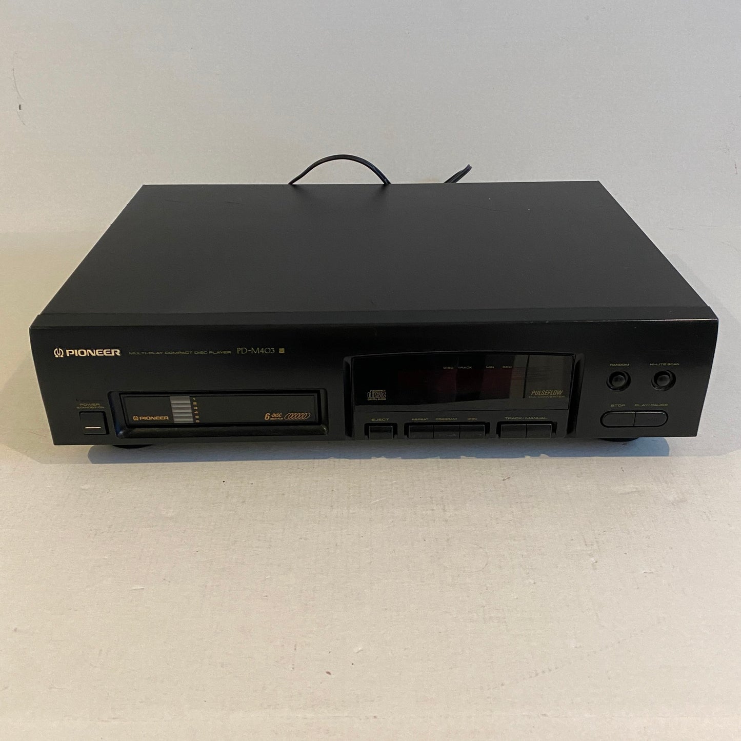 Vintage Pioneer 6 Disc CD Player - PD-M403