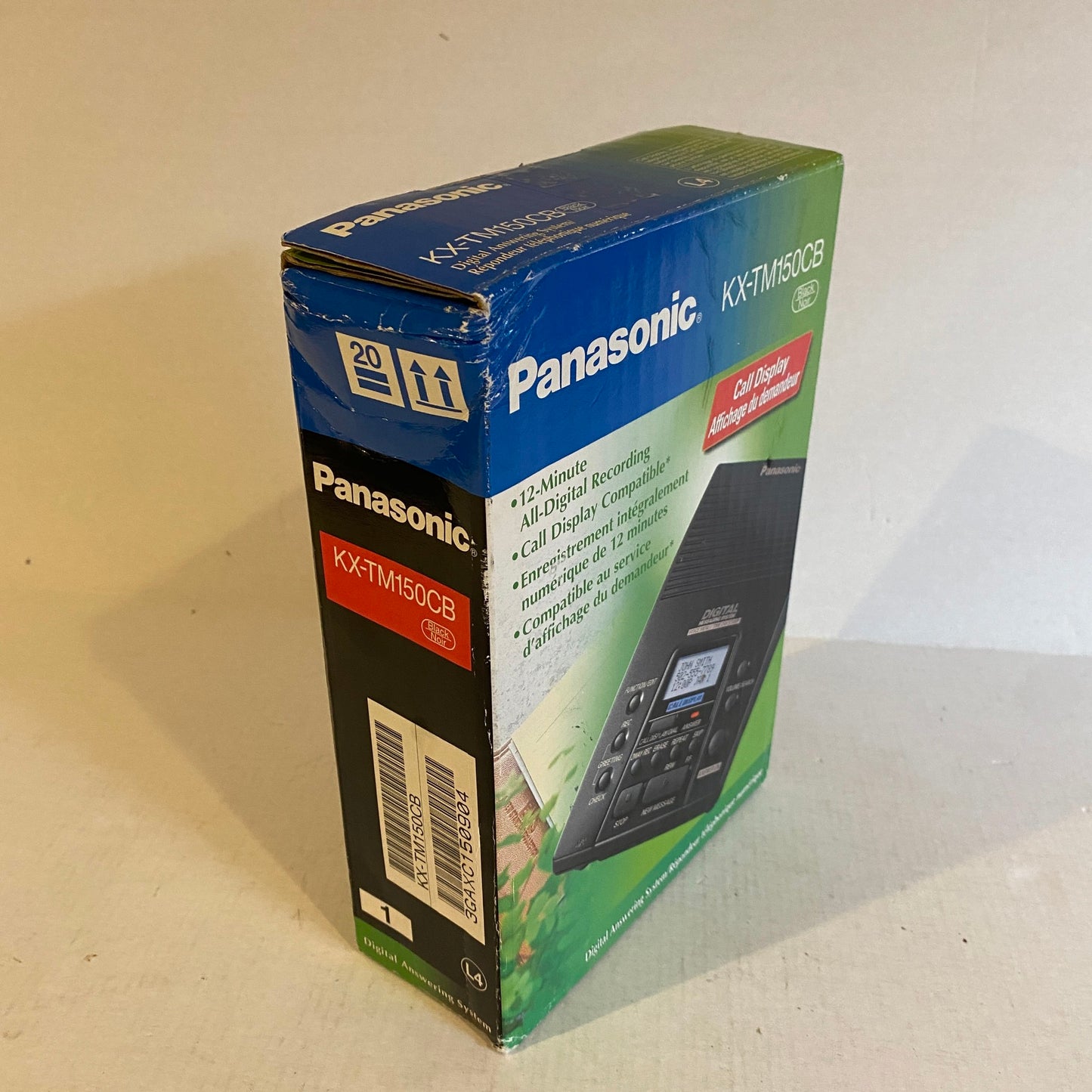 Panasonic Digital Answering Machine System - KX-TM150CB