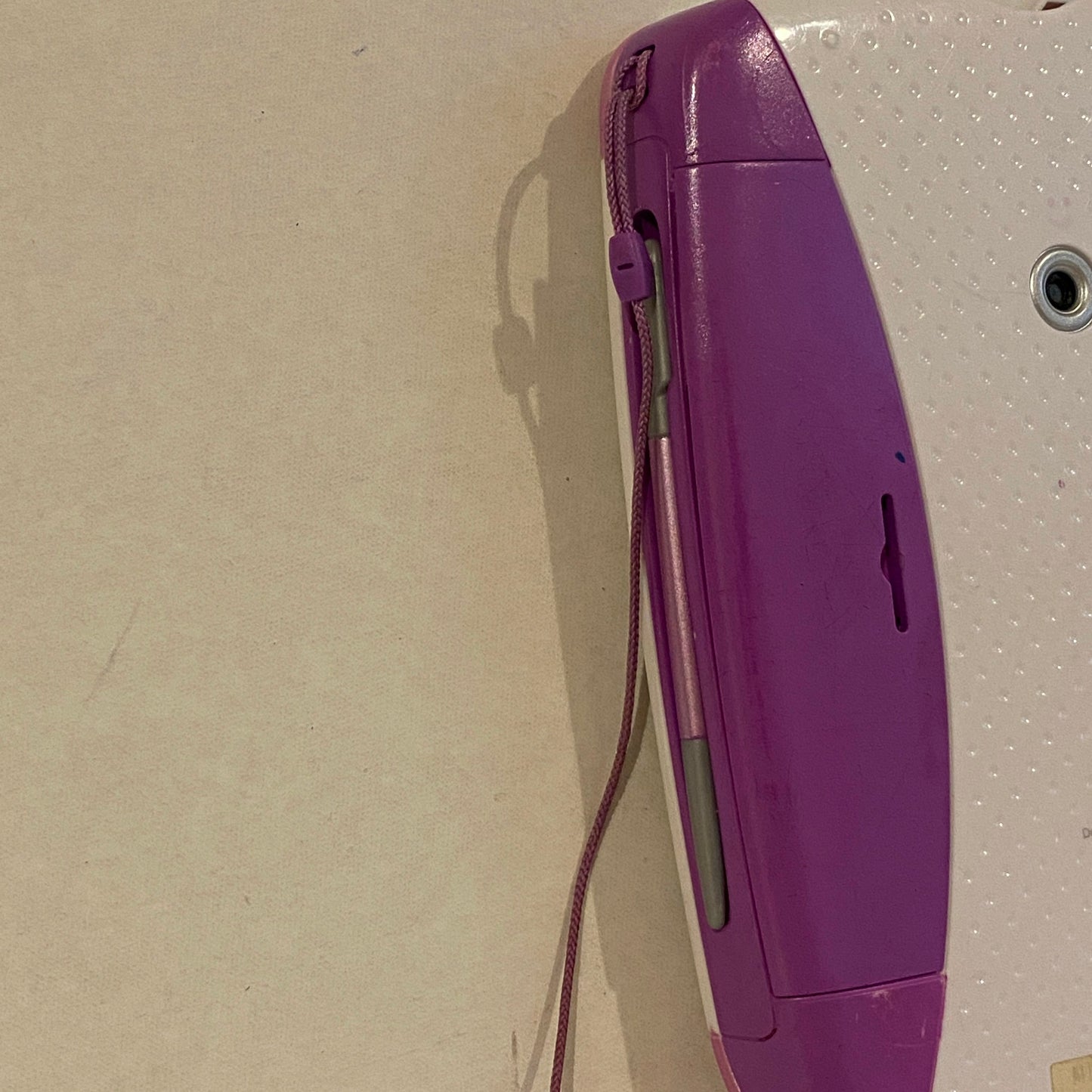 Vintage Purple LeapFrog Leap Pad 1 Kids Learning Tablet