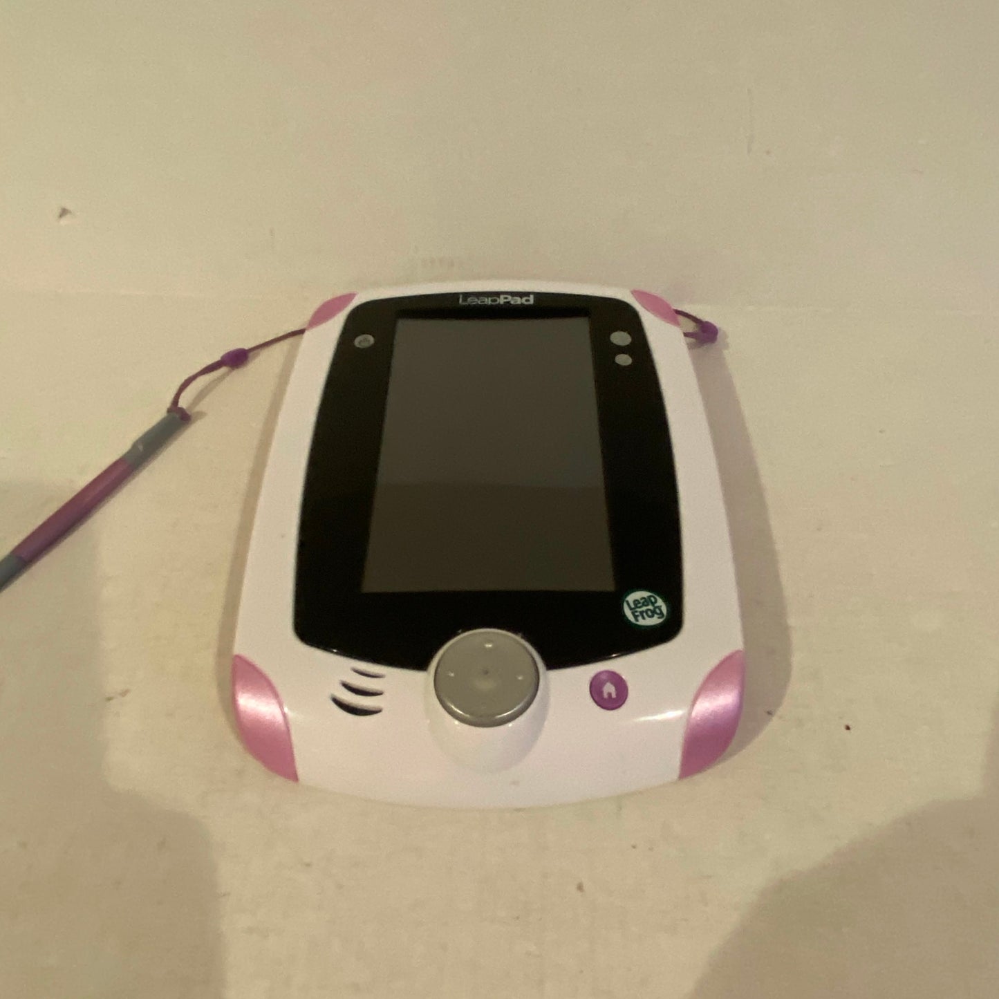 Vintage Purple LeapFrog Leap Pad 1 Kids Learning Tablet