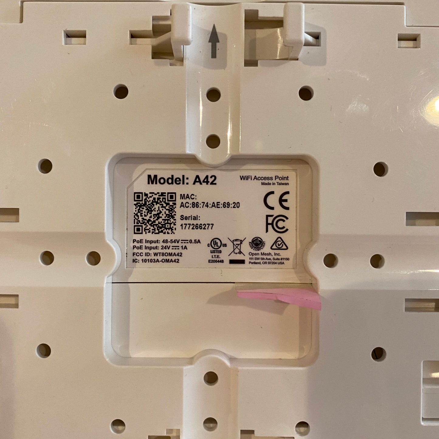 Open-Mesh A42 Dual-Band Enterprise Wi-Fi Access Point