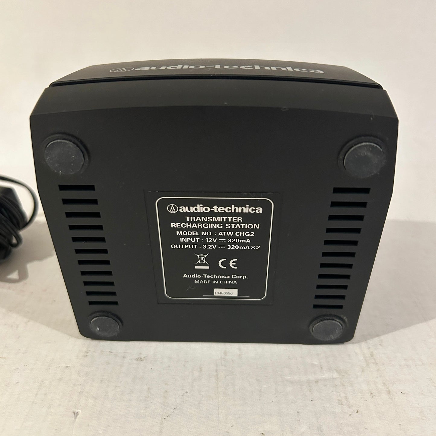 Audio-Technica Microphone Transmitter Two-Bay Recharging Station - ATW-CHG2