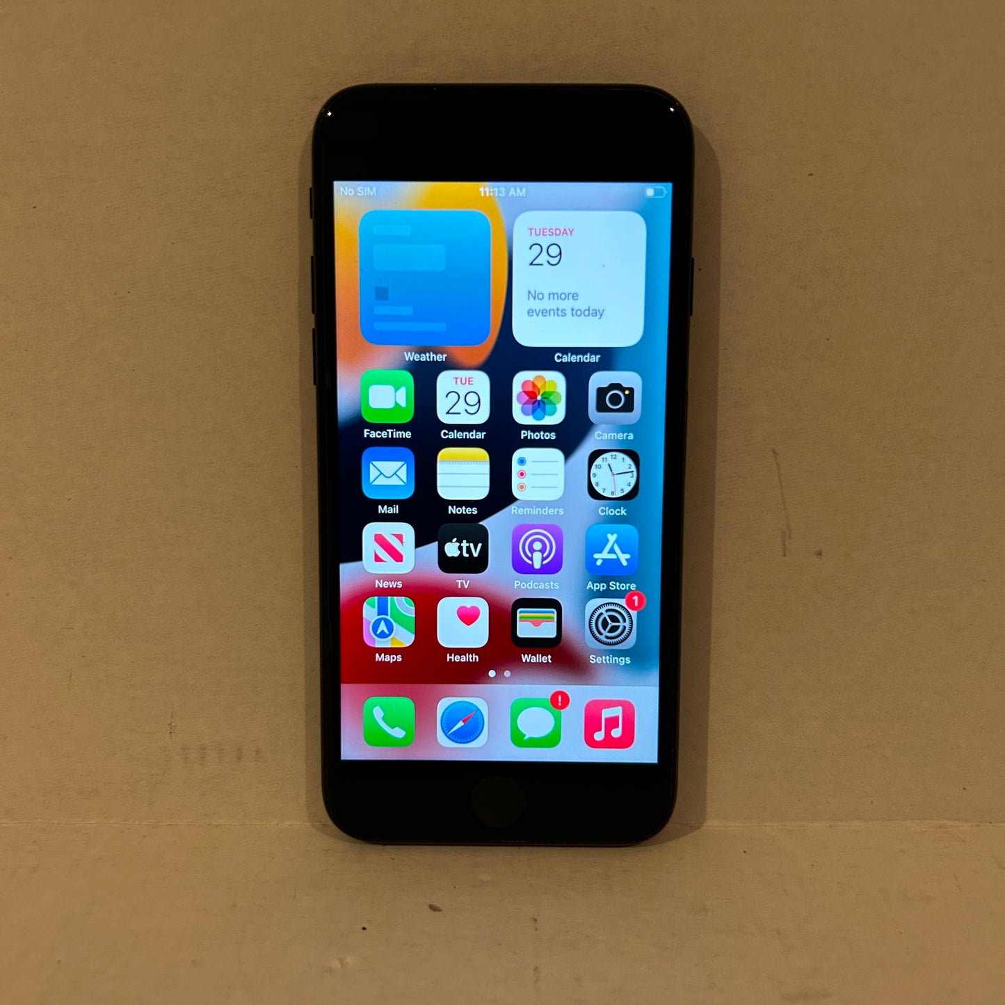 Black 128 GB iPhone 7 Bell - A1778