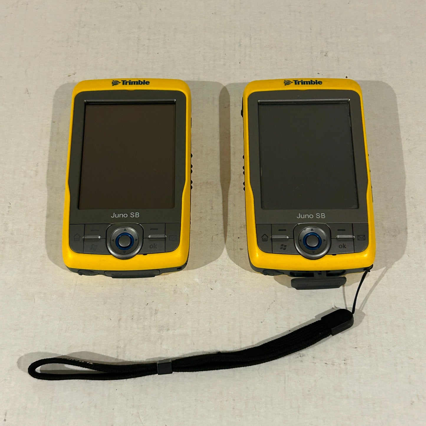 For parts or repair - Lot of 2 Trimble Juno SB Handheld GIS Data Collector