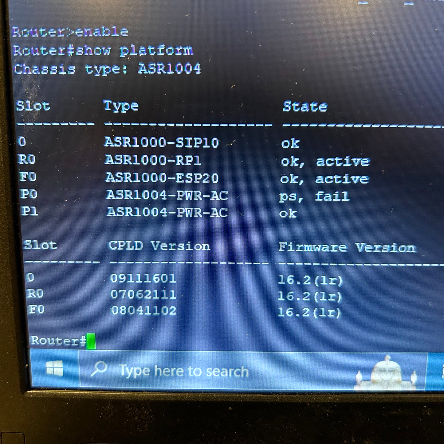 Cisco ASR 1004 4U Integrated Services Router