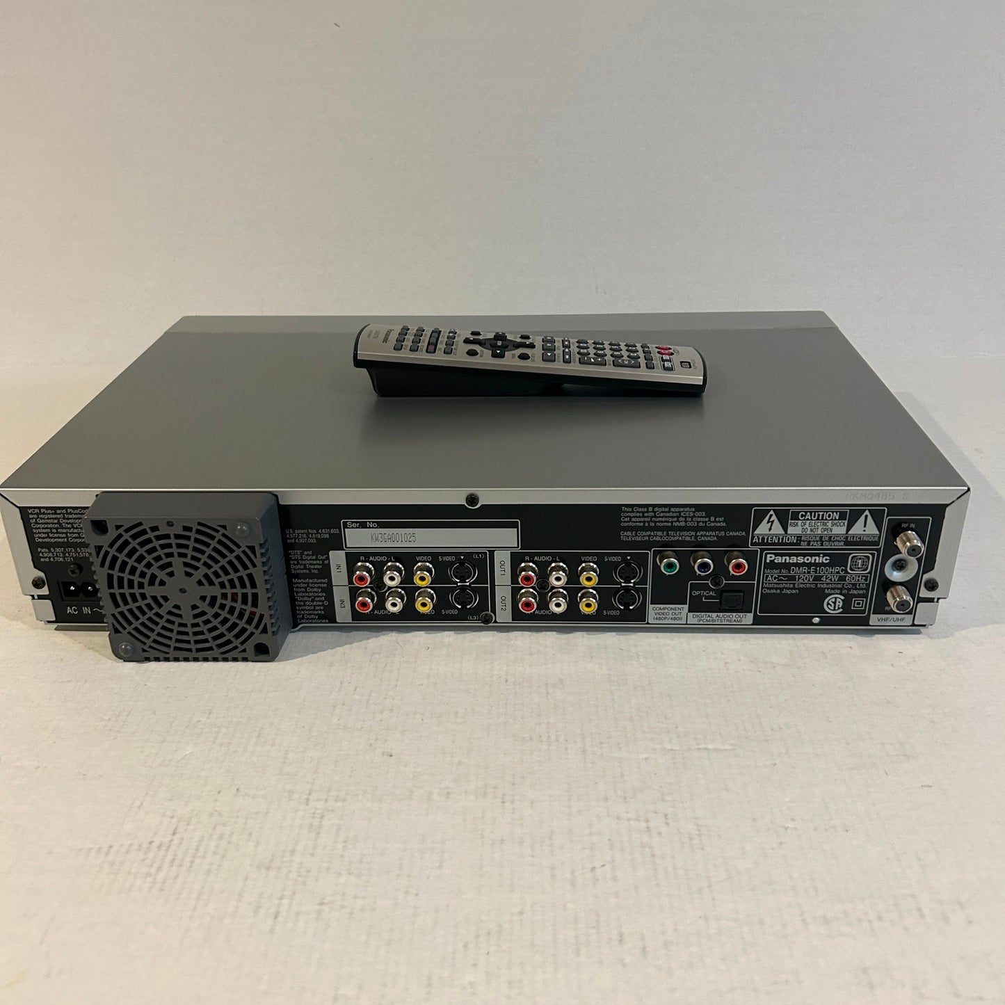 Panasonic DVD HDD Video Recorder - DMR-E100HPC