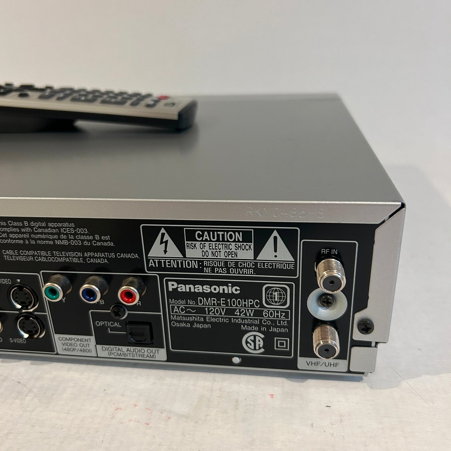 Panasonic DVD HDD Video Recorder - DMR-E100HPC