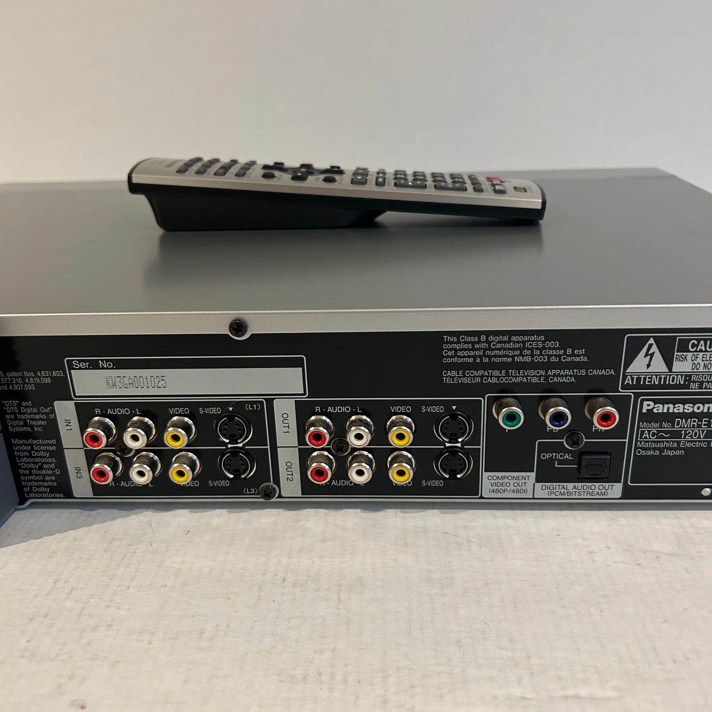 Panasonic DVD HDD Video Recorder - DMR-E100HPC