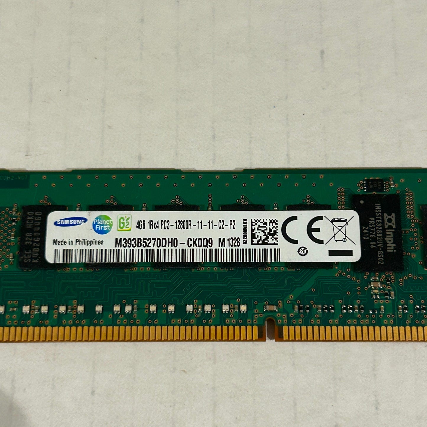 Samsung 4GB DDR3-1600MHz PC3-12800 ECC Server RAM - M393B5270DH0-CK0Q9