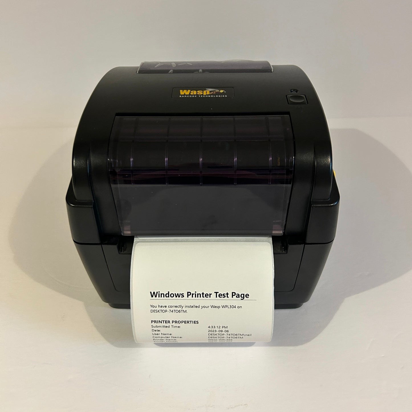 Wasp Thermal Label Barcode Printer - WPL304
