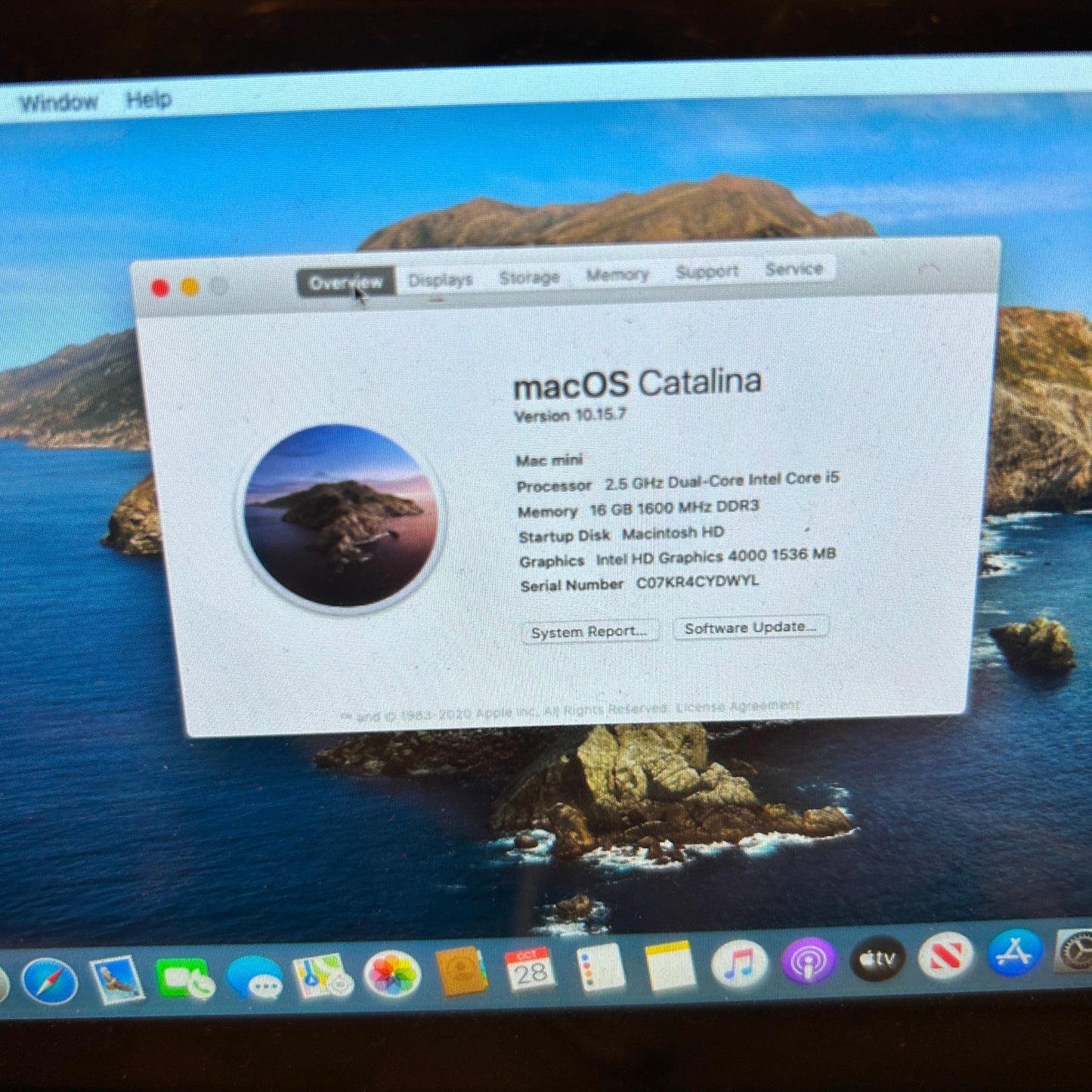 Apple Mac Mini "Core i5" 2.5 Ghz - Late 2012 - A1347