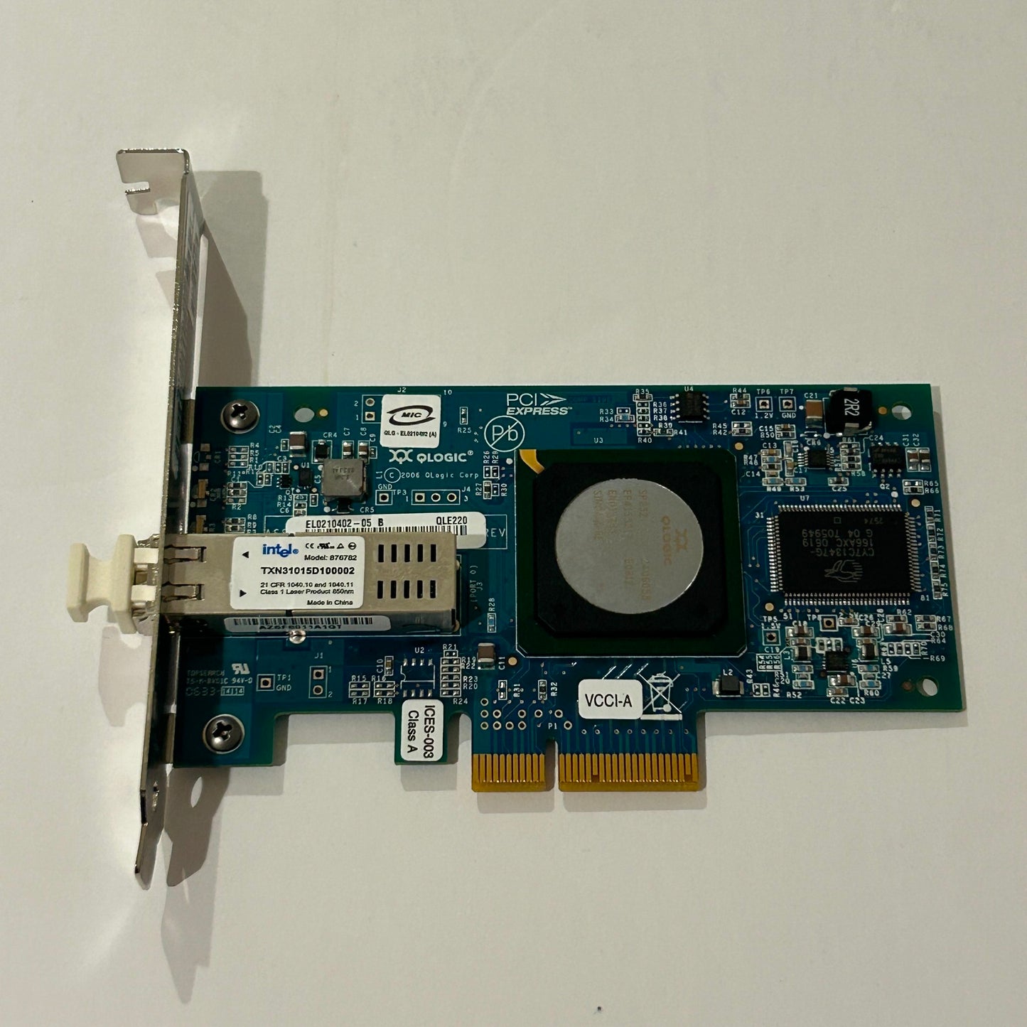 QLogic 4GB Single -Port PCI Express Fibre Channel Host Bus Adapter - QLE220