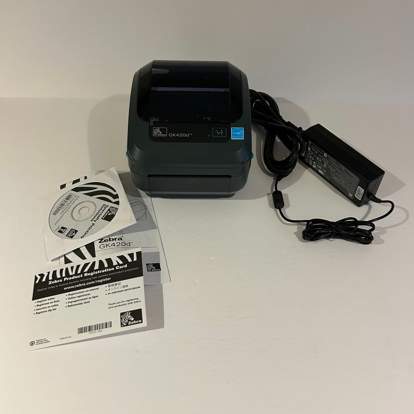 Zebra Direct Thermal Desktop Label Printer USB Parallel - GK420d